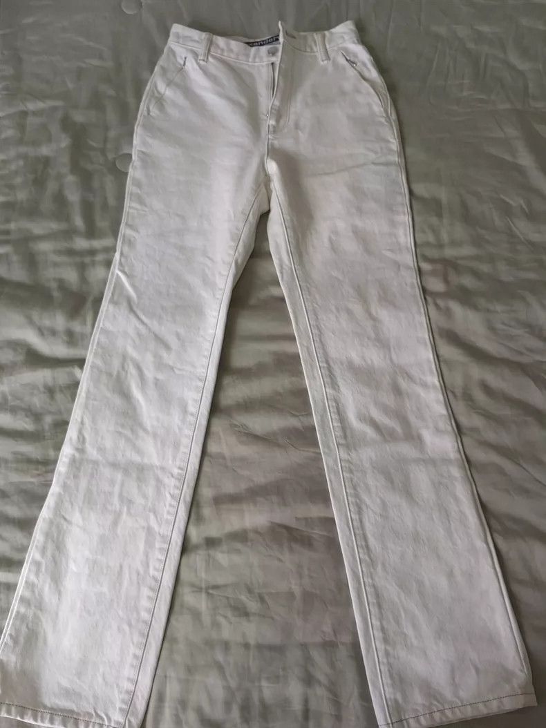 Alexander Wang Alexander Wang White Jeans Size 25- Size 25" / US 0 / IT 36 - 1 Thumbnail