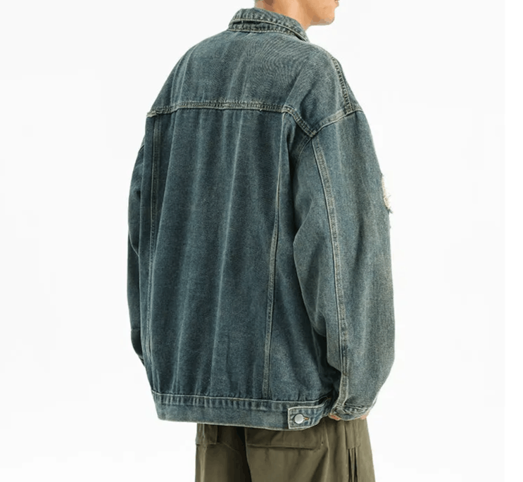 Japanese Brand Autumn Men's Denim Jacket Size US S / EU 44-46 / 1 - 4 Thumbnail