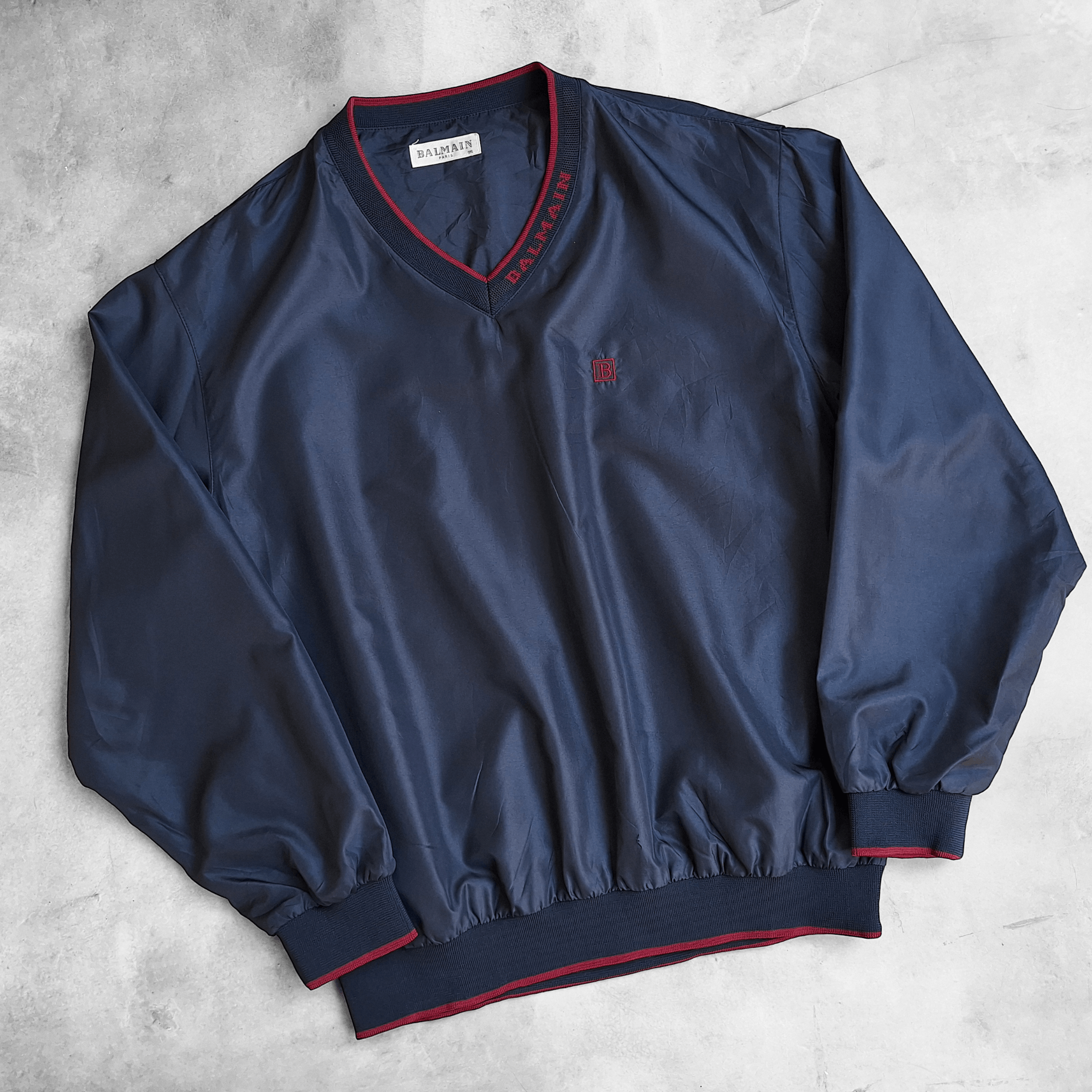 Balmain Vintage Balmain Windbreaker Jacket Size US S / EU 44-46 / 1 - 2 Thumbnail
