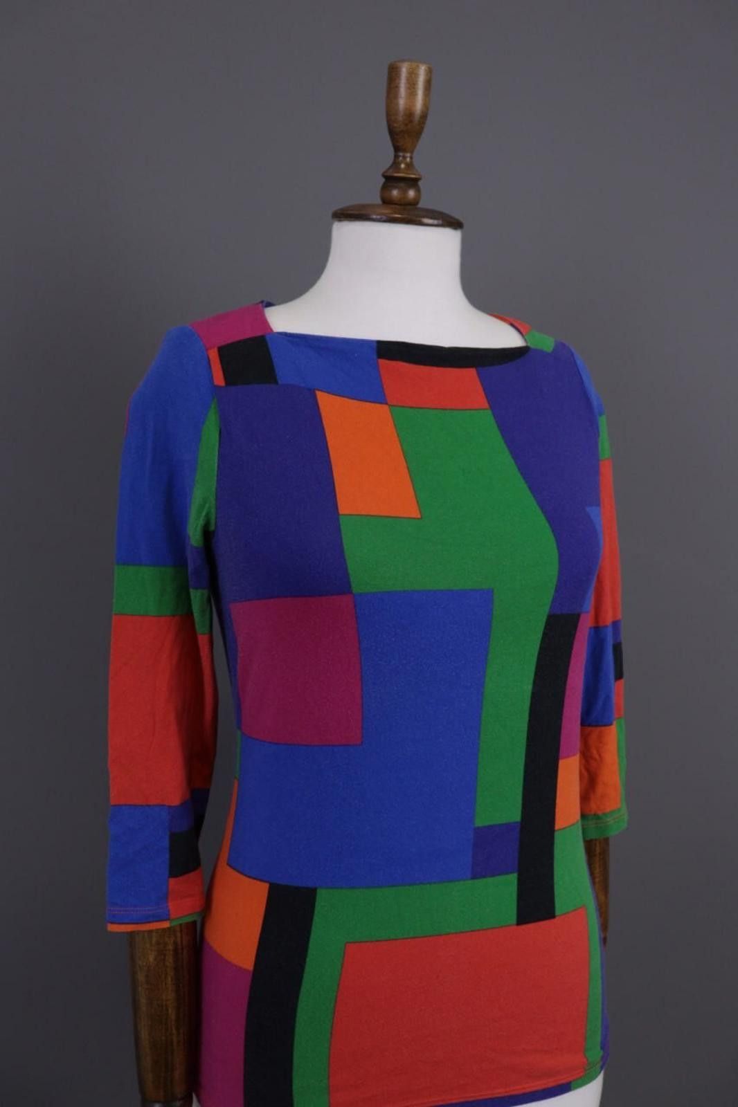 Lauren Ralph Lauren Lauren Ralph Lauren Multicolor Collorfull Top Blouse Size M Size M / US 6-8 / IT 42-44 - 6 Thumbnail