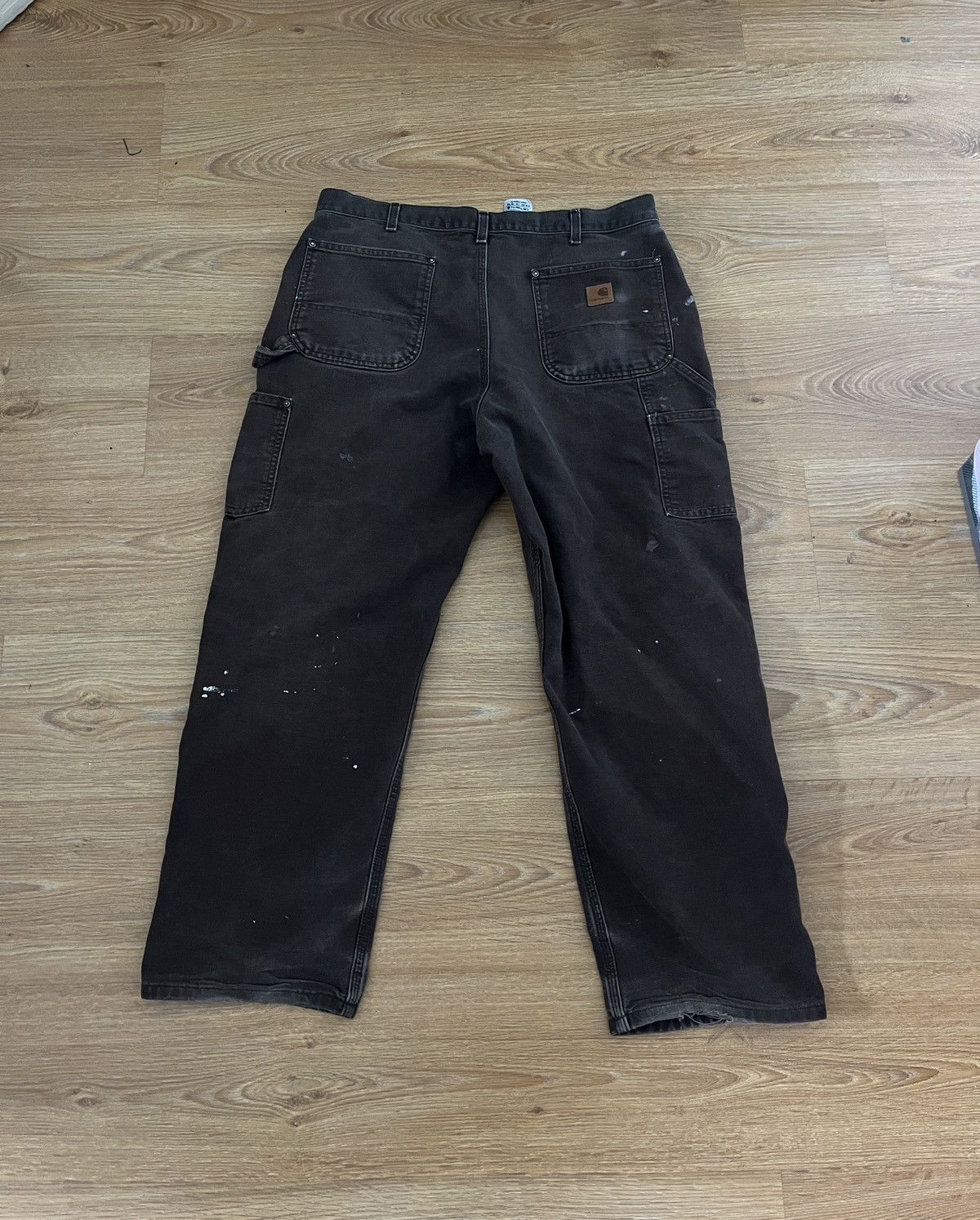 Carhartt vtg carhartt double knee brown Size US 34 / EU 50 - 5 Thumbnail
