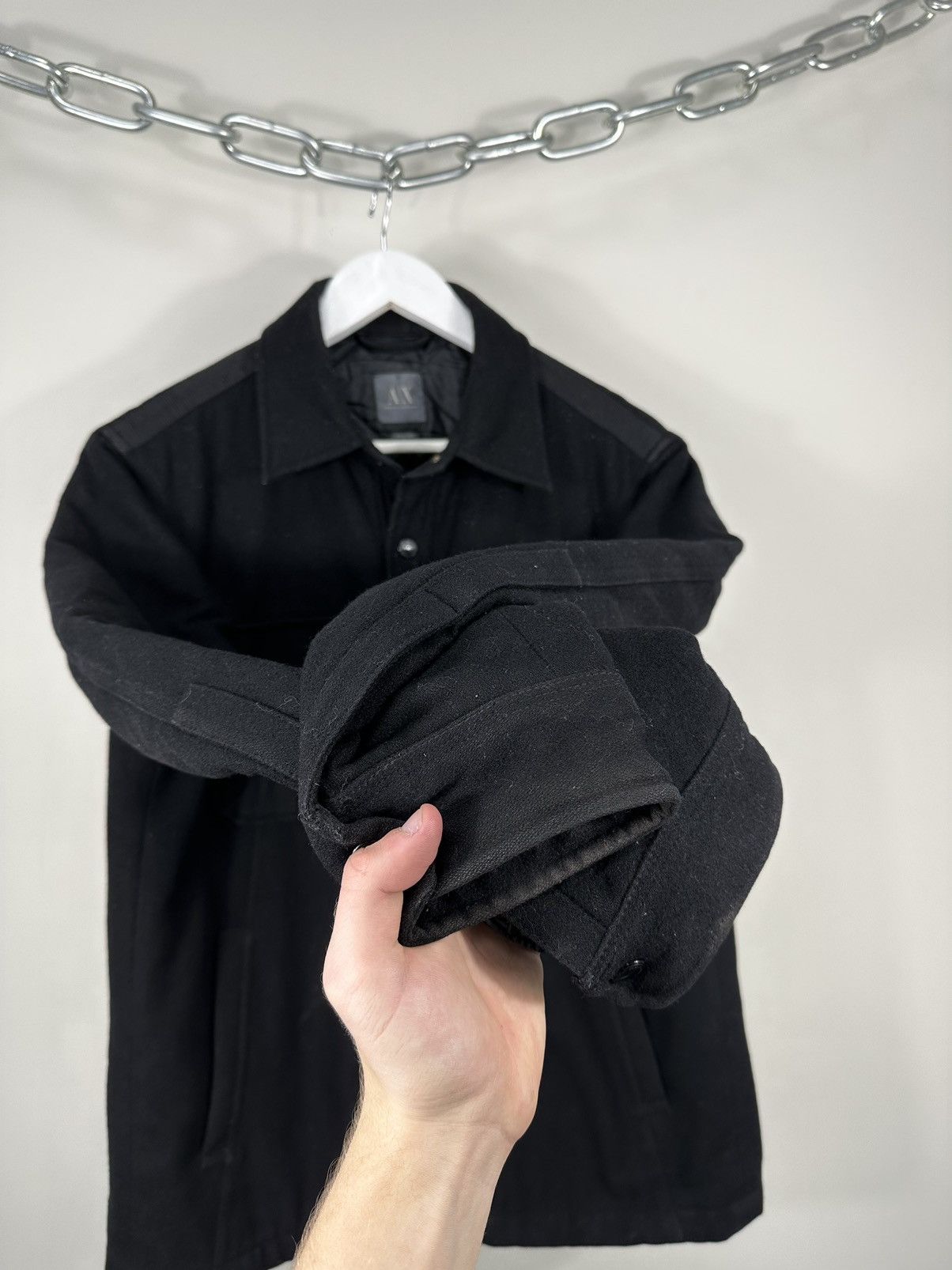 Armani Exchange Vintage Armani Exchange Luxury Designer Archival Wool Jacket Size US M / EU 48-50 / 2 - 8 Thumbnail
