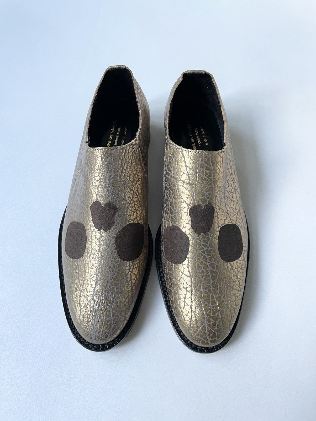 Comme des Garcons ‘Skull Print’ Leather Loafers Size US 8 / EU 41 - 6 Thumbnail