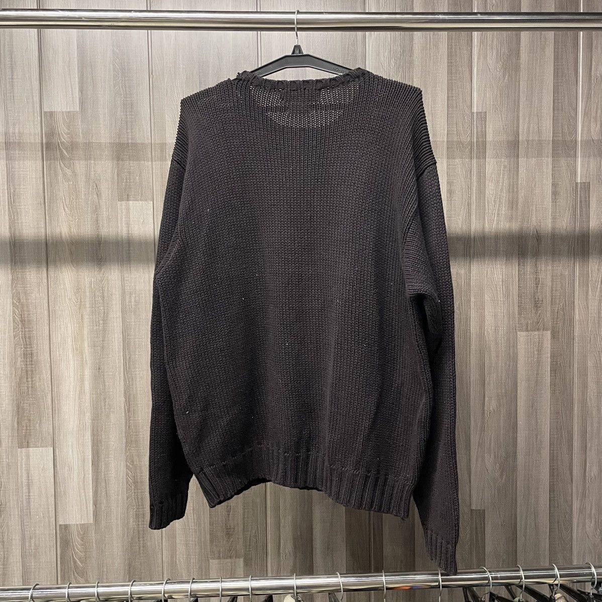 Ralph Lauren Vintage Polo Ralph Lauren Shield Crest Knit Sweater💥 Size US L / EU 52-54 / 3 - 16 Thumbnail