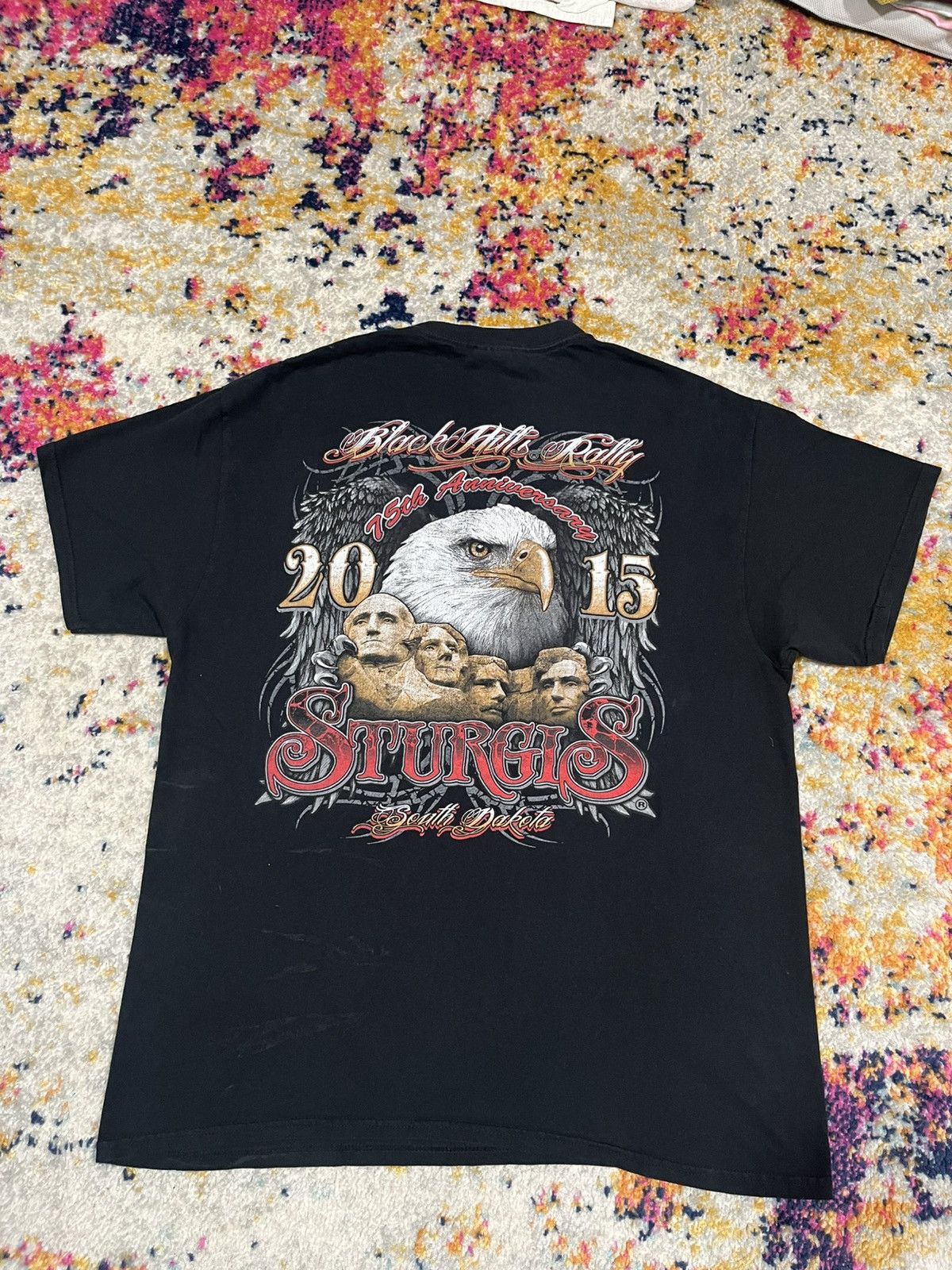 Harley Davidson Y2K Sturgis Shirt Large Size US L / EU 52-54 / 3 - 2 Thumbnail