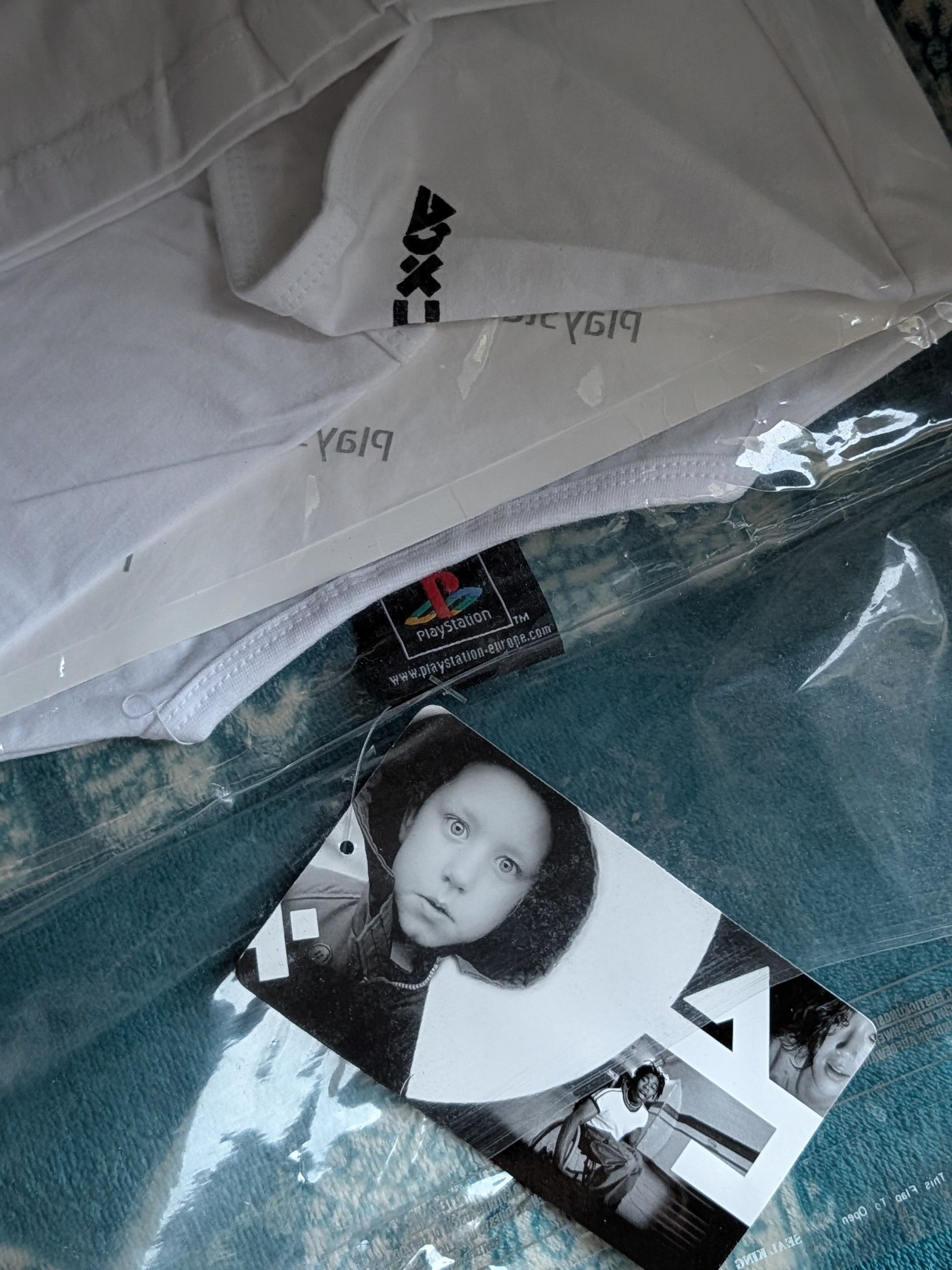 Playstation Rare, original 1999 playstation promo t-shirt. Bagged, NOS Size US M / EU 48-50 / 2 - 2 Thumbnail