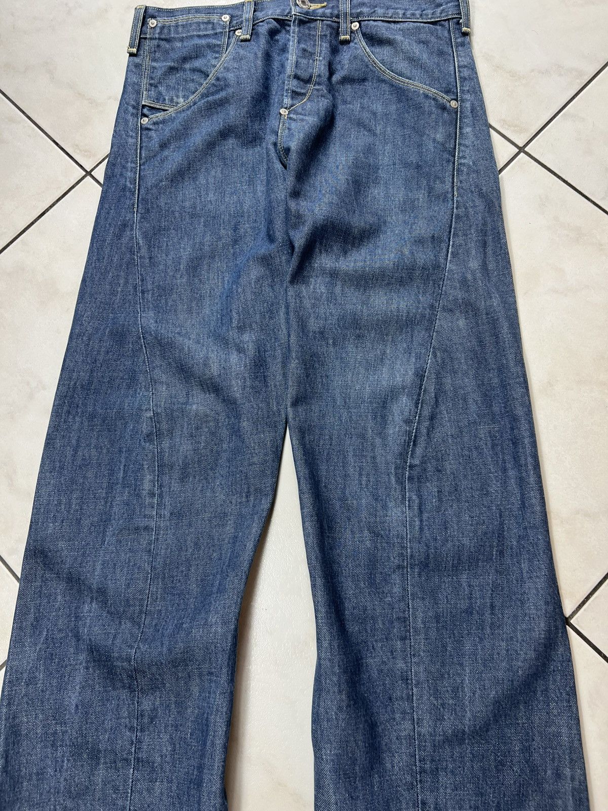Levi's Vintage Levi’s engineered jeans baggy y2k buckle back 10th Size US 30 / EU 46 - 4 Thumbnail