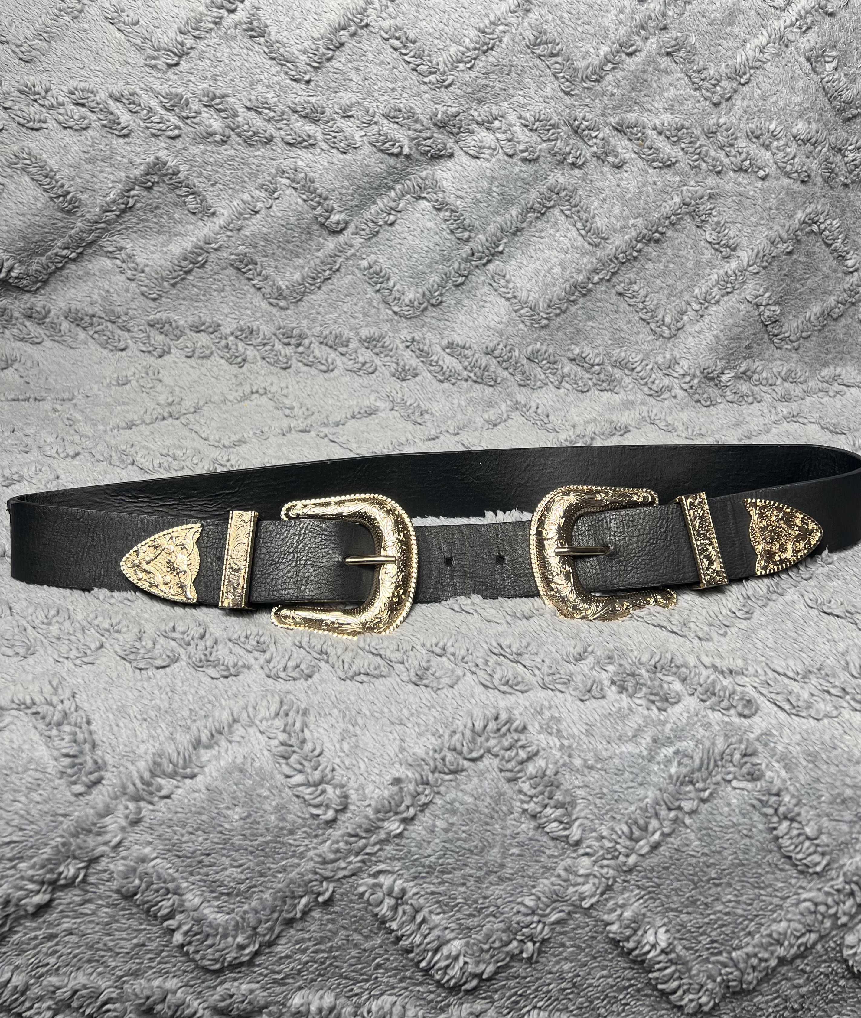Hysteric Glamour × If Six Was Nine Double Buckle belt B.B. Simons styled belt Size ONE SIZE - 9 Thumbnail