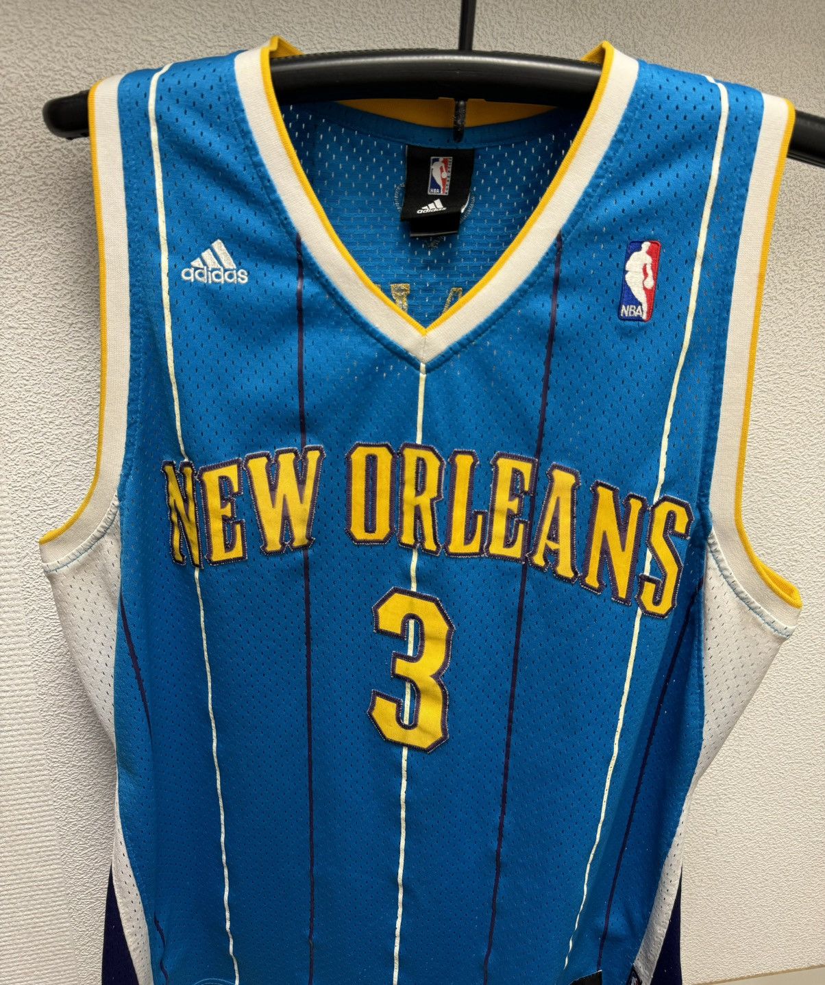 Adidas New Orleans 3 Chris Paul vintage nba basketball jersey L sz Size US L / EU 52-54 / 3 - 4 Thumbnail