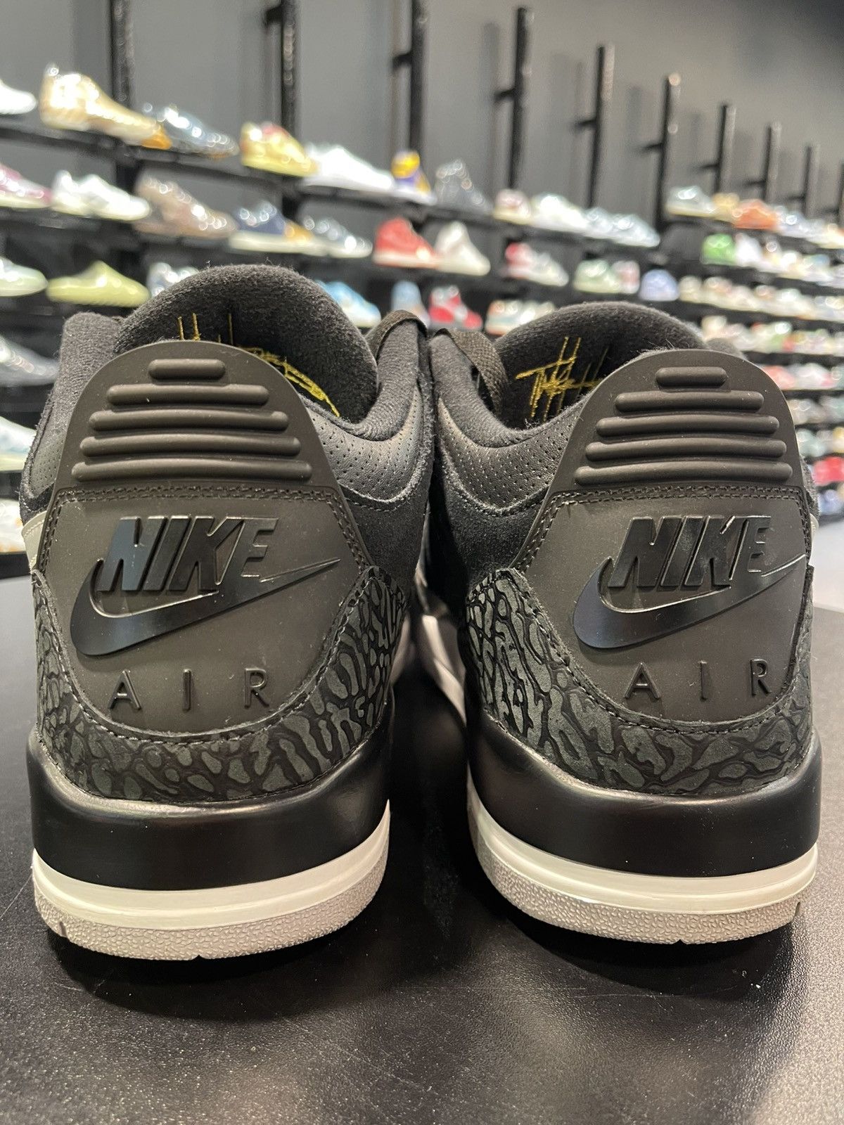 Jordan Brand Size 13 - Jordan 3 Retro Tinker Black Cement Gold Size US 13 / EU 46 - 4 Thumbnail