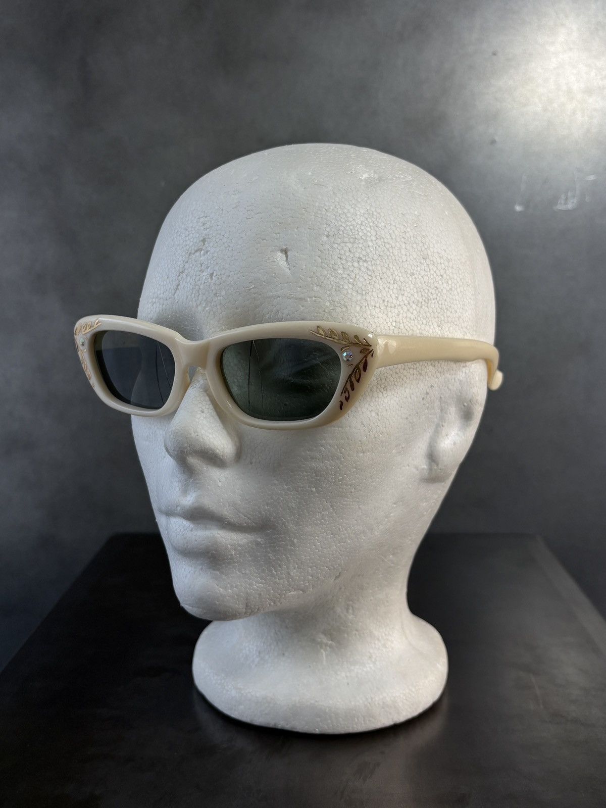 American Optical × Other × Vintage 1960s Samco Sunglasses True Vintage Rhinestone MCM Glass 50s Size ONE SIZE - 4 Thumbnail