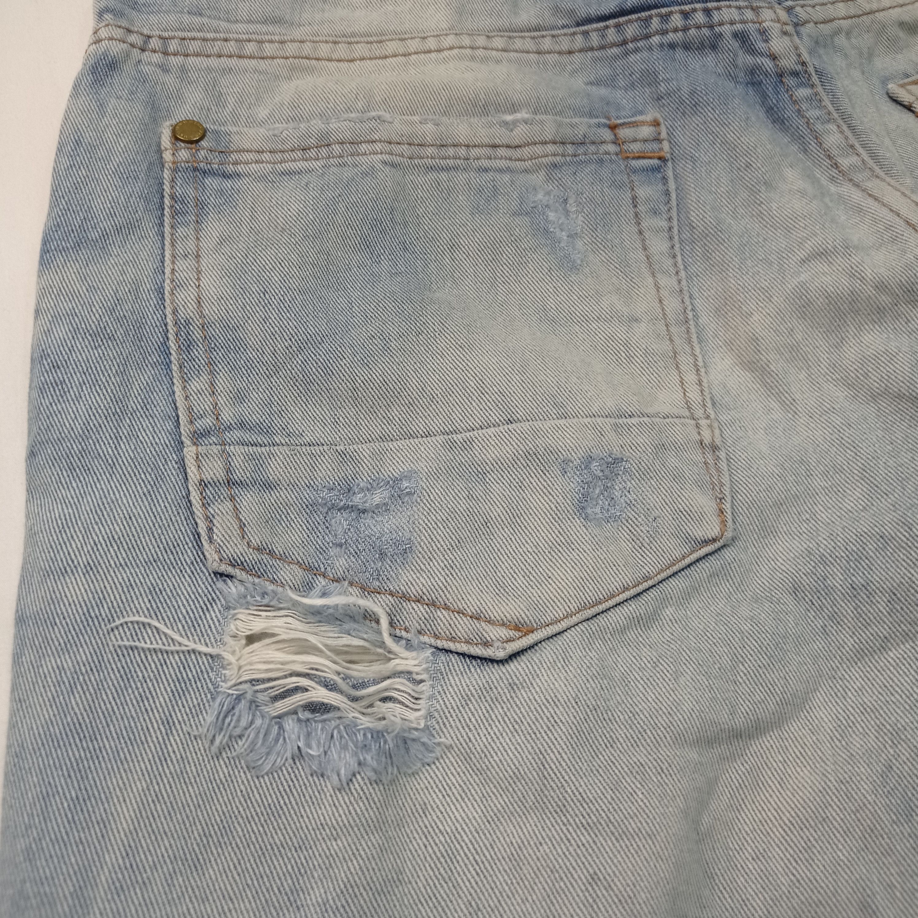 Zara 🔥Zara Faded Distressed Jeans Pants Size US 31 - 14 Thumbnail