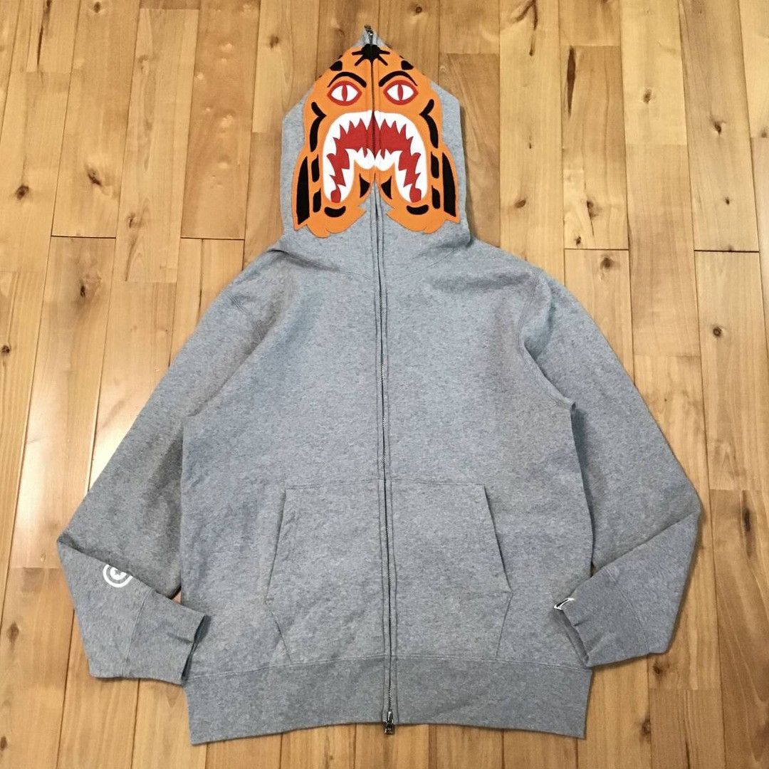 Bape BAPE Tiger Full Zip Hoodie a bathing ape Size US M / EU 48-50 / 2 - 1 Thumbnail