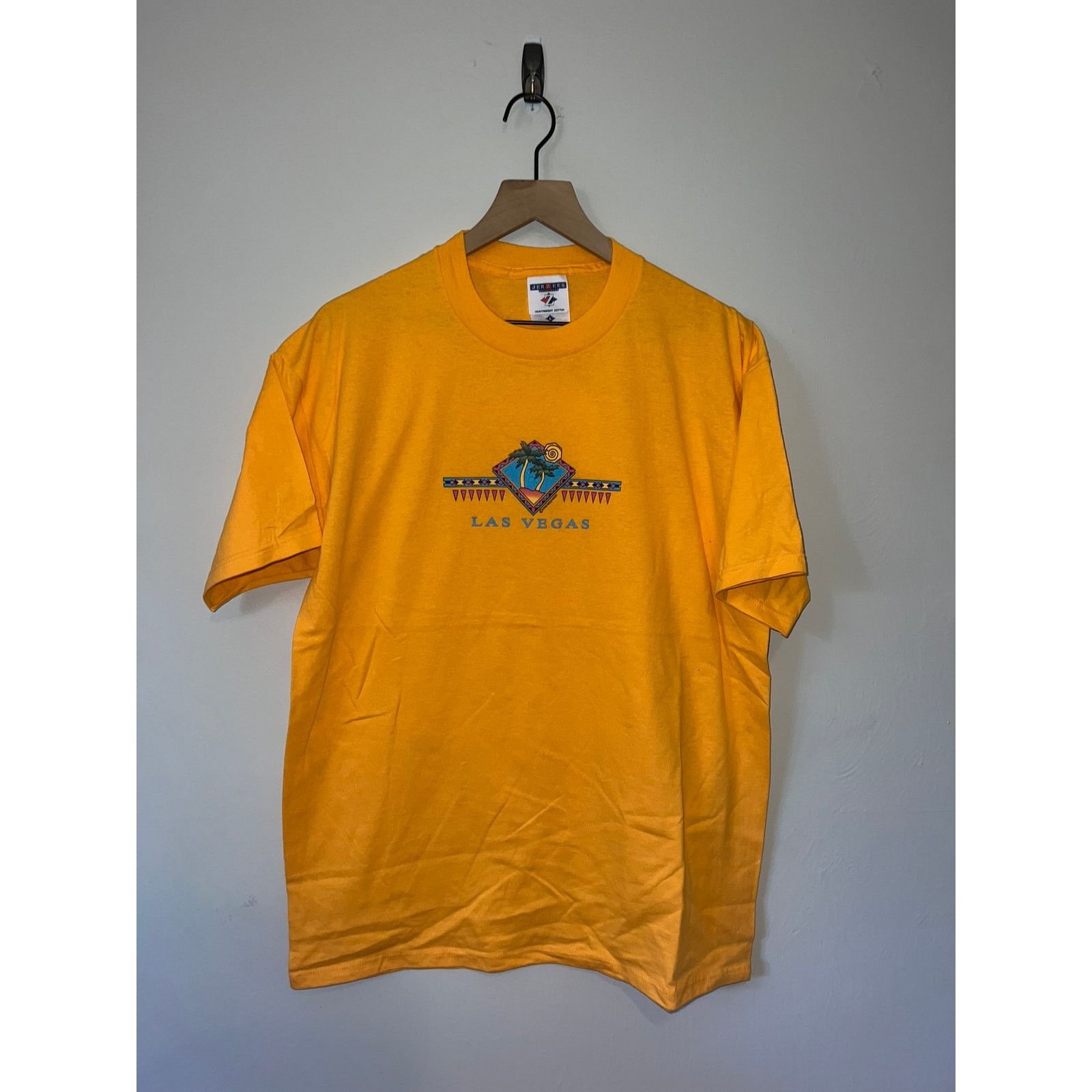 Vintage 90s Vintage Las Vegas Desert Tree Orange Shirt VTG Large L Size US L / EU 52-54 / 3 - 1 Thumbnail
