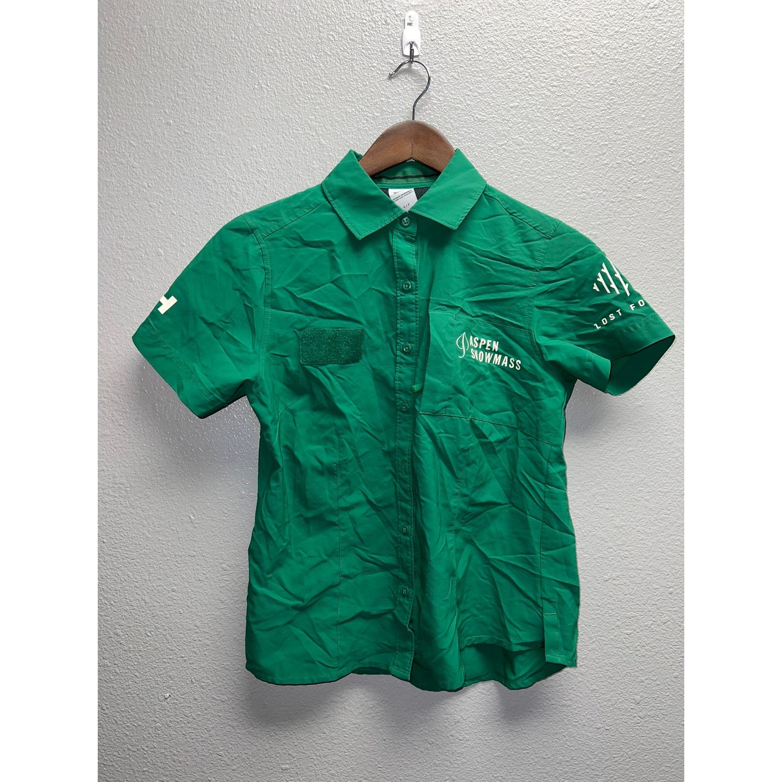Helly Hansen Womens Helly Hansen Top Aspen Snowmass Green Shirt Small Size S / US 4 / IT 40 - 1 Thumbnail