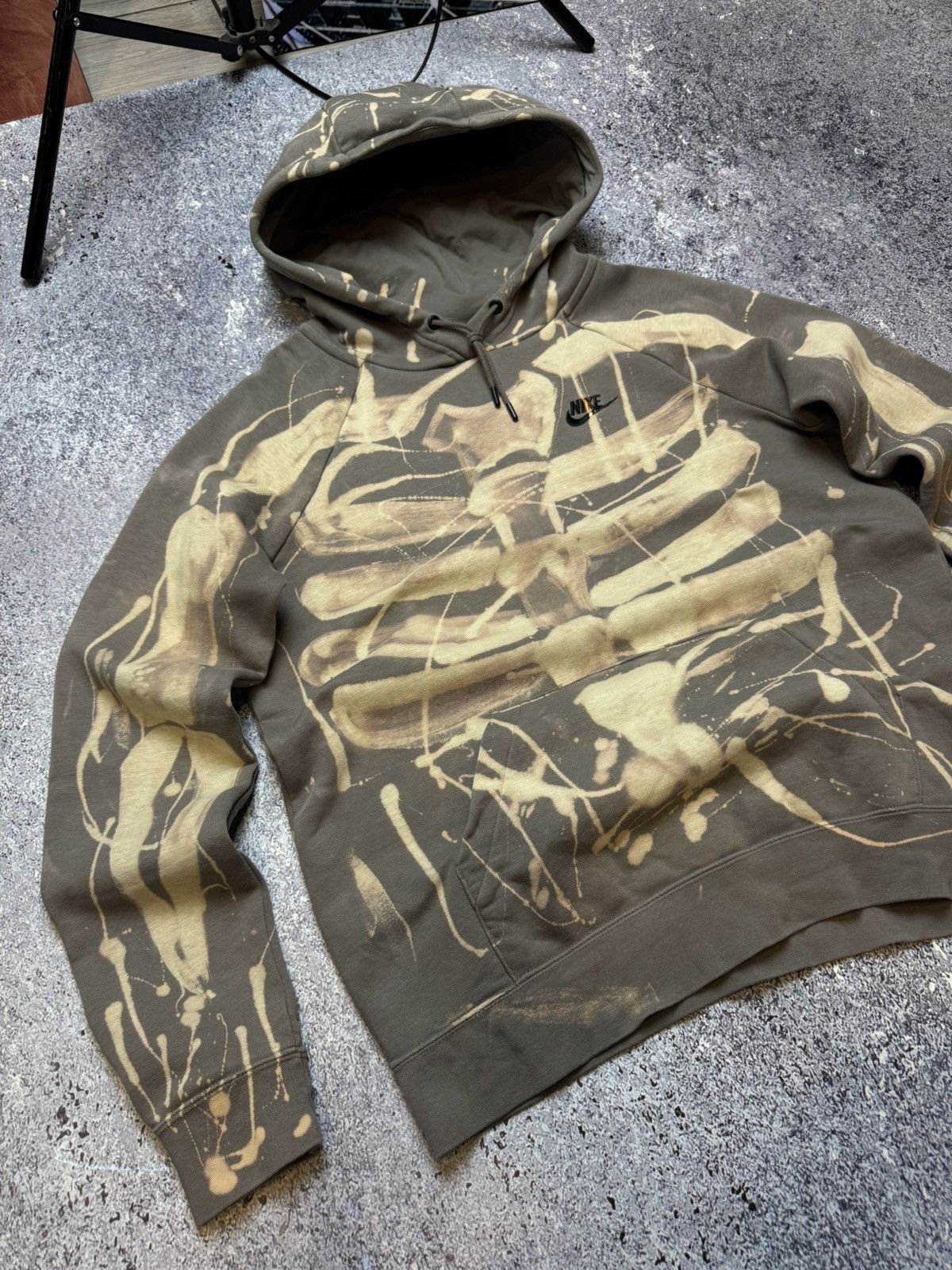 Nike CRAZY CUSTOM NIKE SKELETON TIE DYE HOODIE Size M / US 6-8 / IT 42-44 - 5 Thumbnail