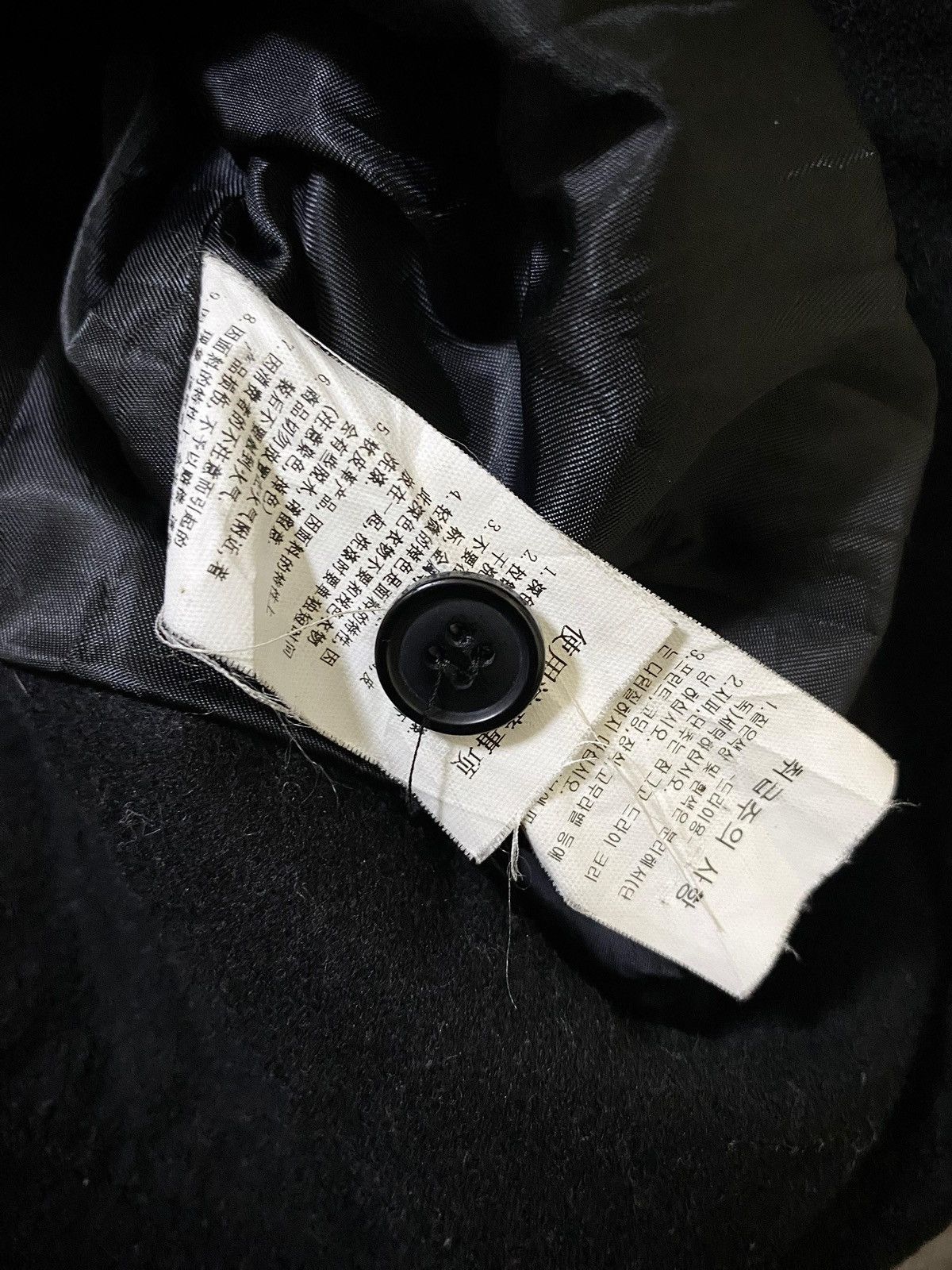 Codes Combine 2000s Codes Combine For Men Asymmetric Wool Jacket Size US M / EU 48-50 / 2 - 8 Thumbnail