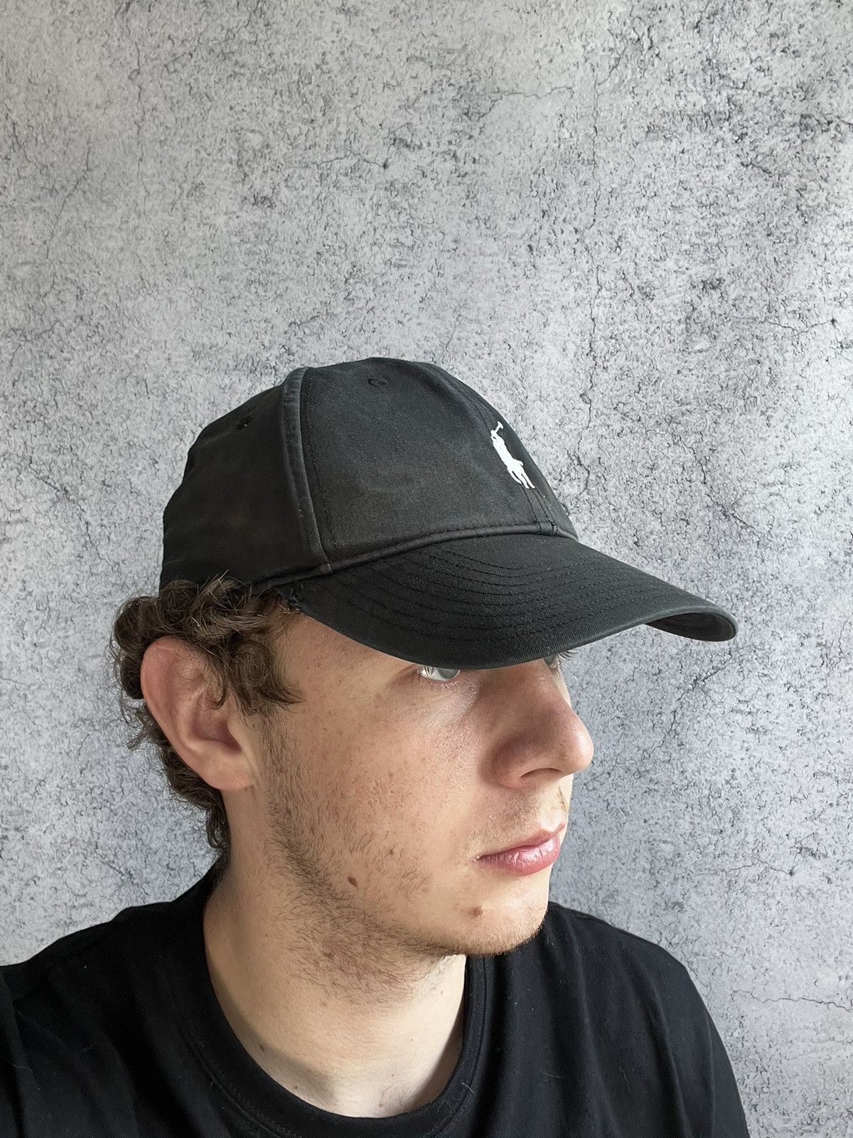 Polo Ralph Lauren Polo Ralph Lauren Baseball Cap Hat Men One Size Trashed PRL Size ONE SIZE - 1 Thumbnail