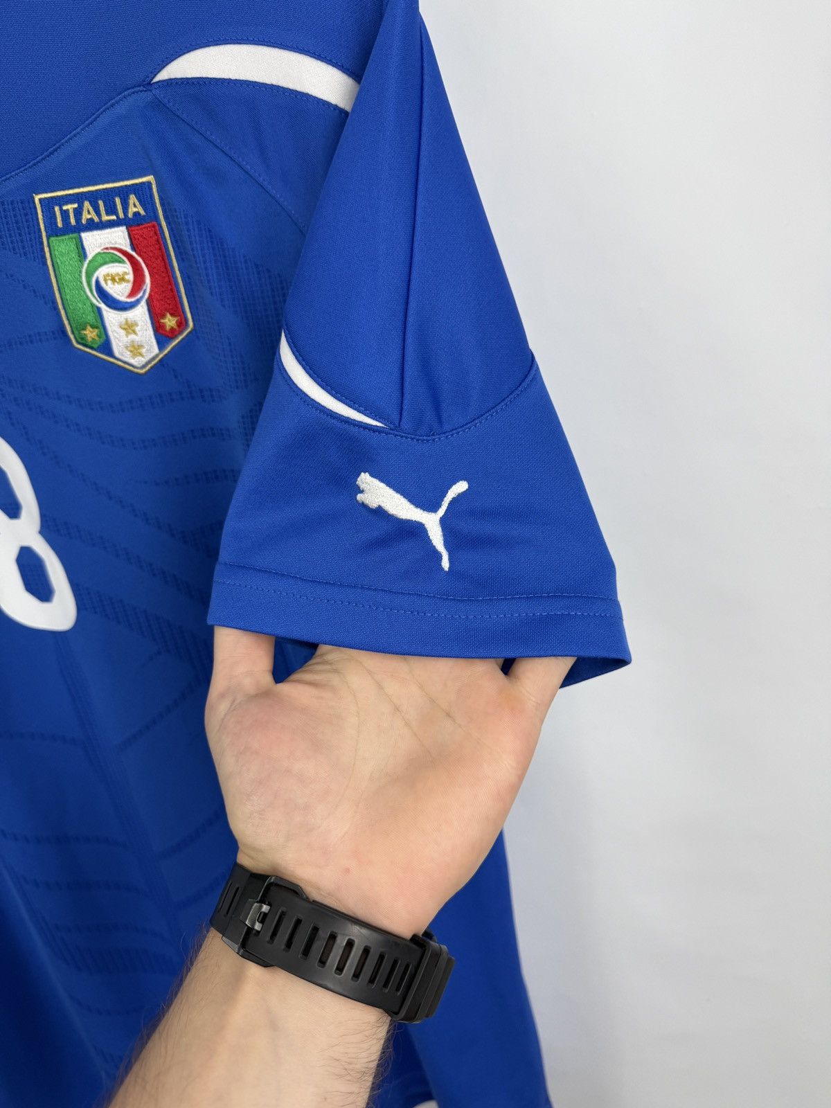 Puma 🇮🇹 Vintage 2010 Gennaro Gattuso #8 Puma Italy Soccer Jersey Size US L / EU 52-54 / 3 - 8 Thumbnail