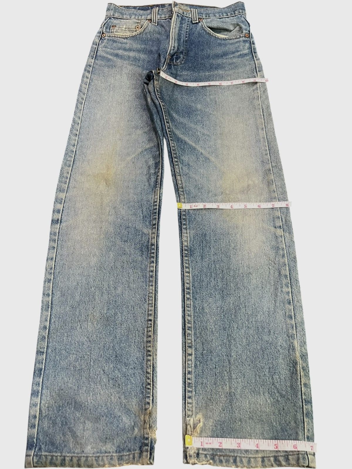 Levi's Vintage 90s Levis 505 Mud Wash Distressed Jeans Size US 28 / EU 44 - 8 Thumbnail