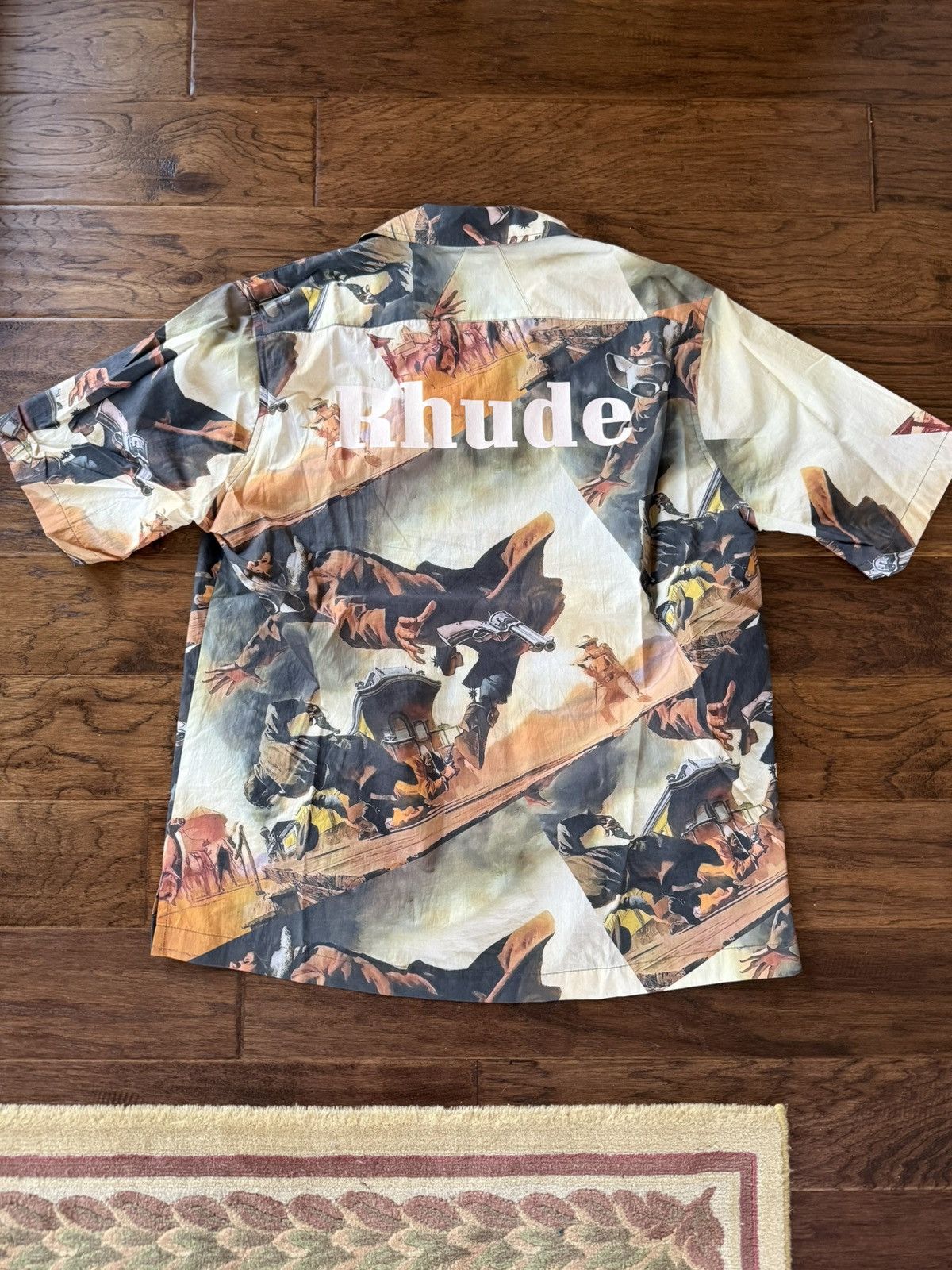 Rhude Rhude Gunslinger Western Cowboy Shirt Hawaiian Size US XL / EU 56 / 4 - 1 Thumbnail