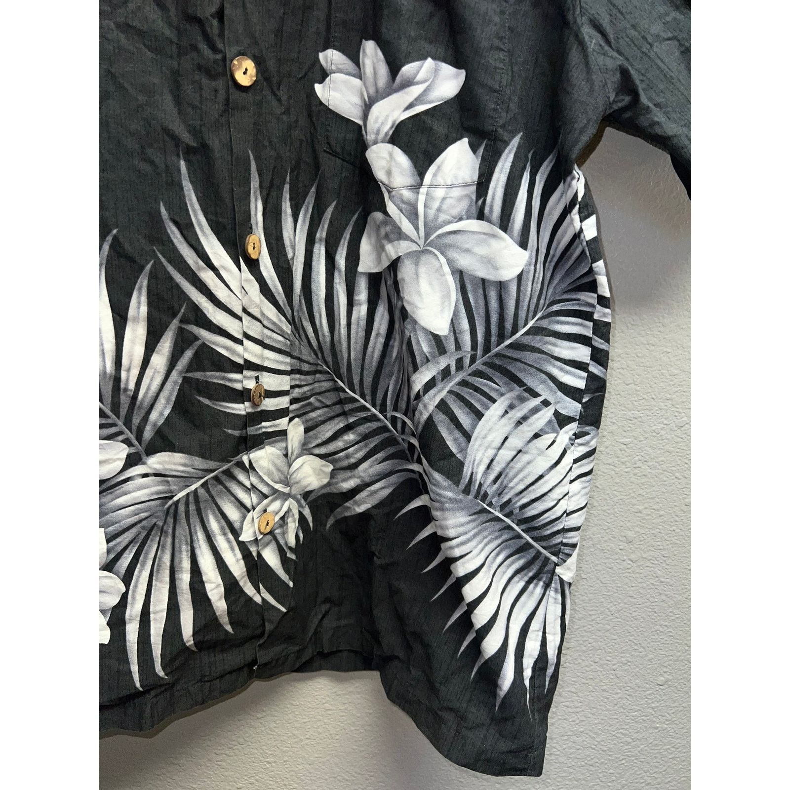Other Favant Hawaiian Shirt Hawaii Button Down Black White Top Tee Size US M / EU 48-50 / 2 - 3 Thumbnail