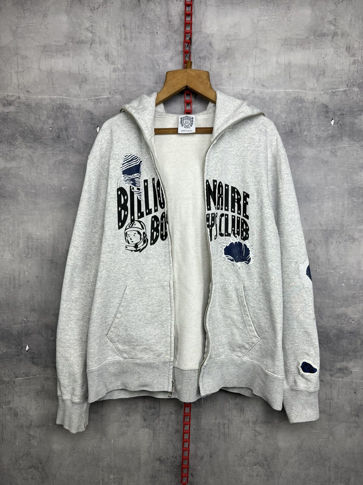 Billionaire Boys Club Billionaire Boys Club BBC Japan Hoodie Zip Up Size L Size US L / EU 52-54 / 3 - 5 Thumbnail