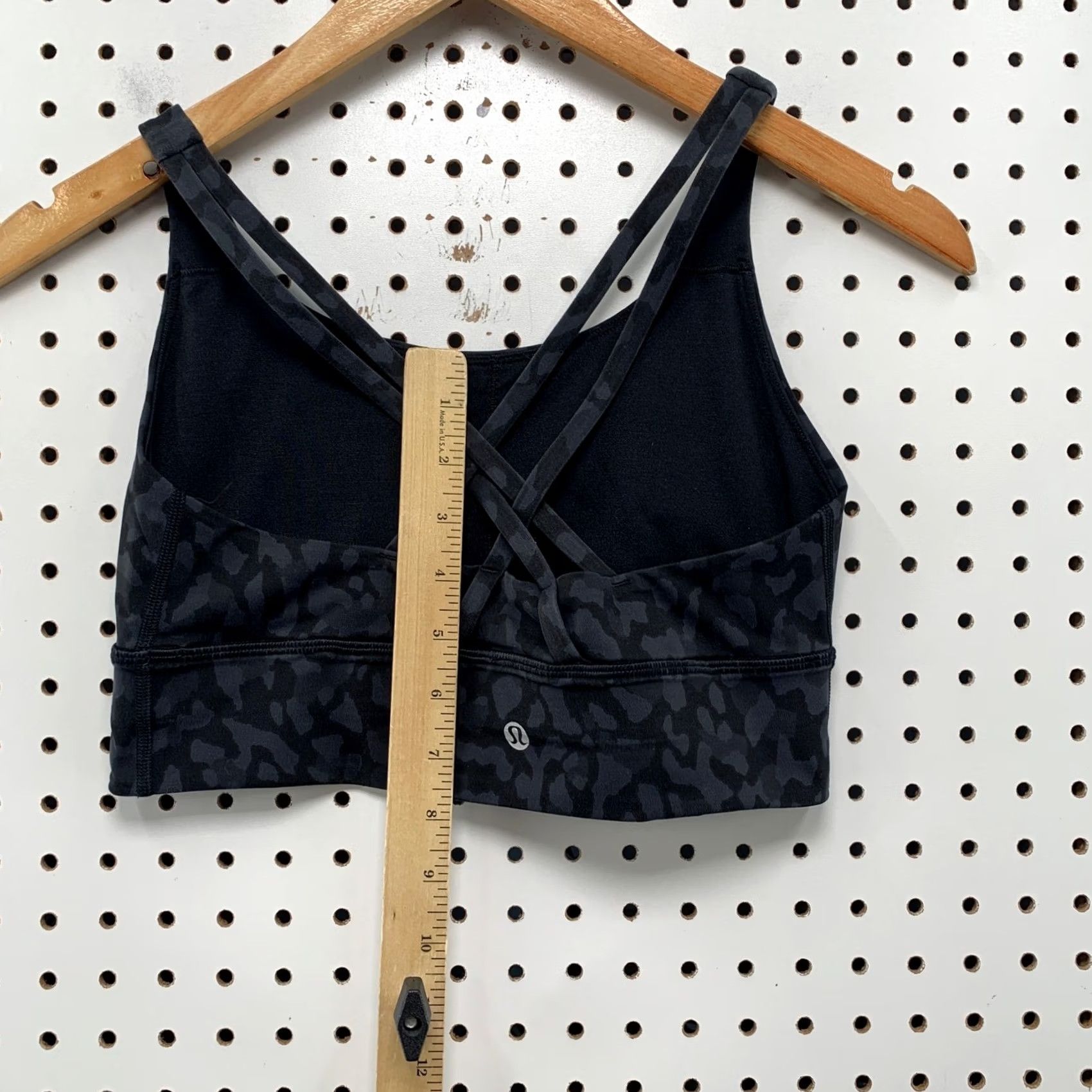 Lululemon Lululemon Free To Be Serene Bra Long Line Wild Thing Camo Deep Coal Multicolor Multicolor Camouflage Sports Bra Womens S Size ONE SIZE - 7 Thumbnail