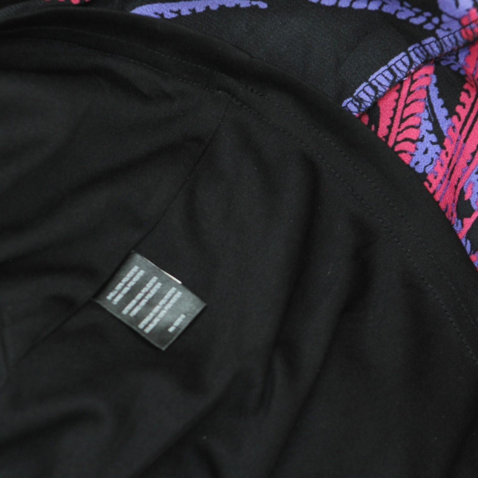 Other Nwt Tahari Asl Faux-wrap Dress Dem643-t4 Black Cobalt 10 Size L / US 10 / IT 46 - 5 Thumbnail