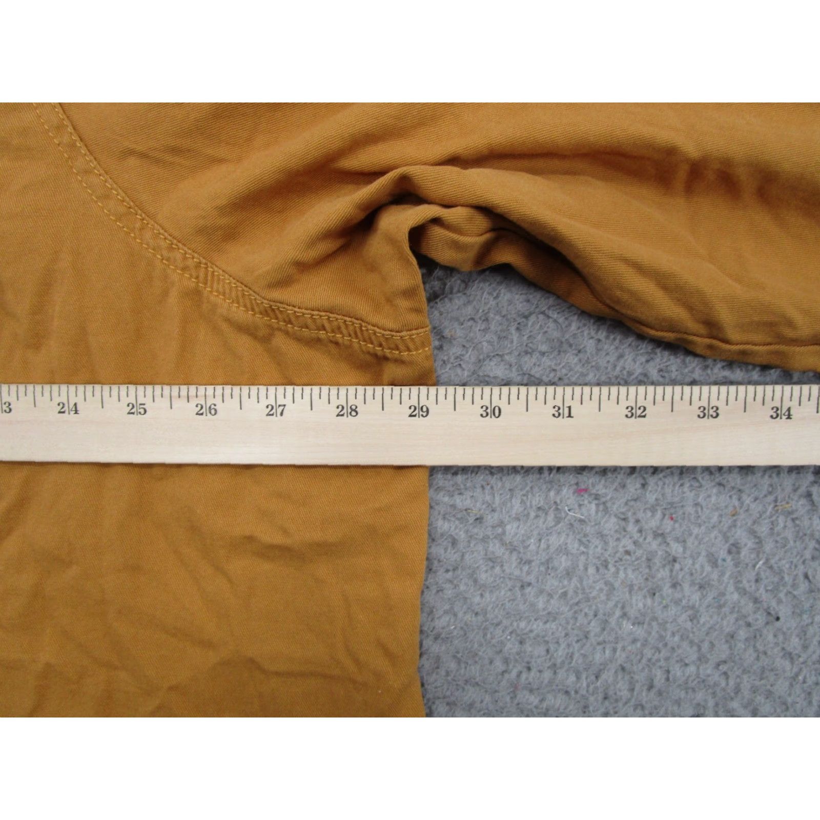 Vintage Maurices Shacket Shirt Jacket Women's Plus Size 4 Pockets Gold Cotton Vintage: No Size XXL / US 16-18 / IT 52-54 - 5 Thumbnail