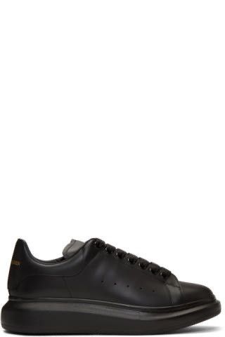 Alexander McQueen McQueen Black Oversized Sneakers Size US 9 / EU 42 - 1 Thumbnail