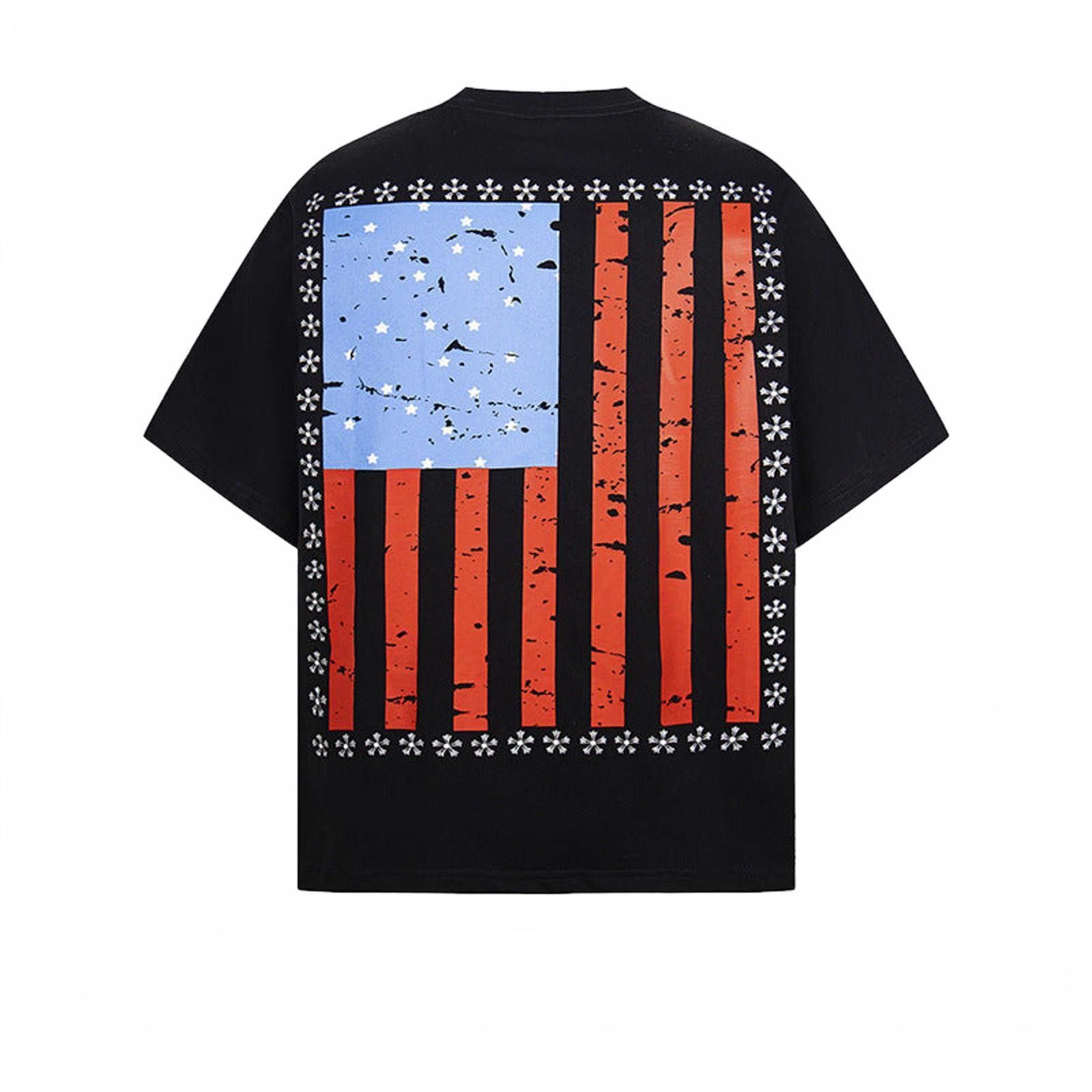 Other Distressed American Flag-Print Oversized Tee Size US M / EU 48-50 / 2 - 1 Thumbnail