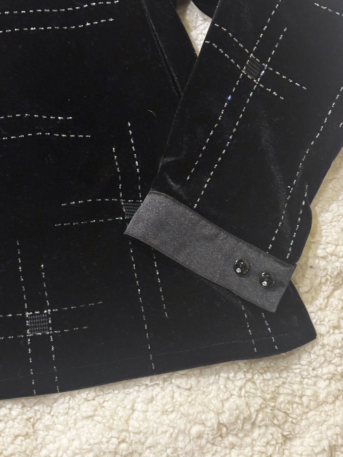 Other Women’s black velvet Top0826 Size L / US 10 / IT 46 - 7 Thumbnail