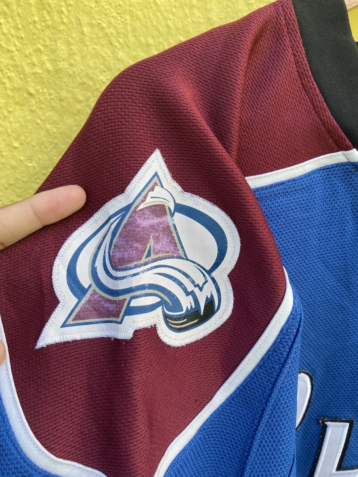 NHL × Reebok COLORADO AVALANCHE REEBOK JERSEY SIZE LARGE NHL Size US L / EU 52-54 / 3 - 12 Thumbnail