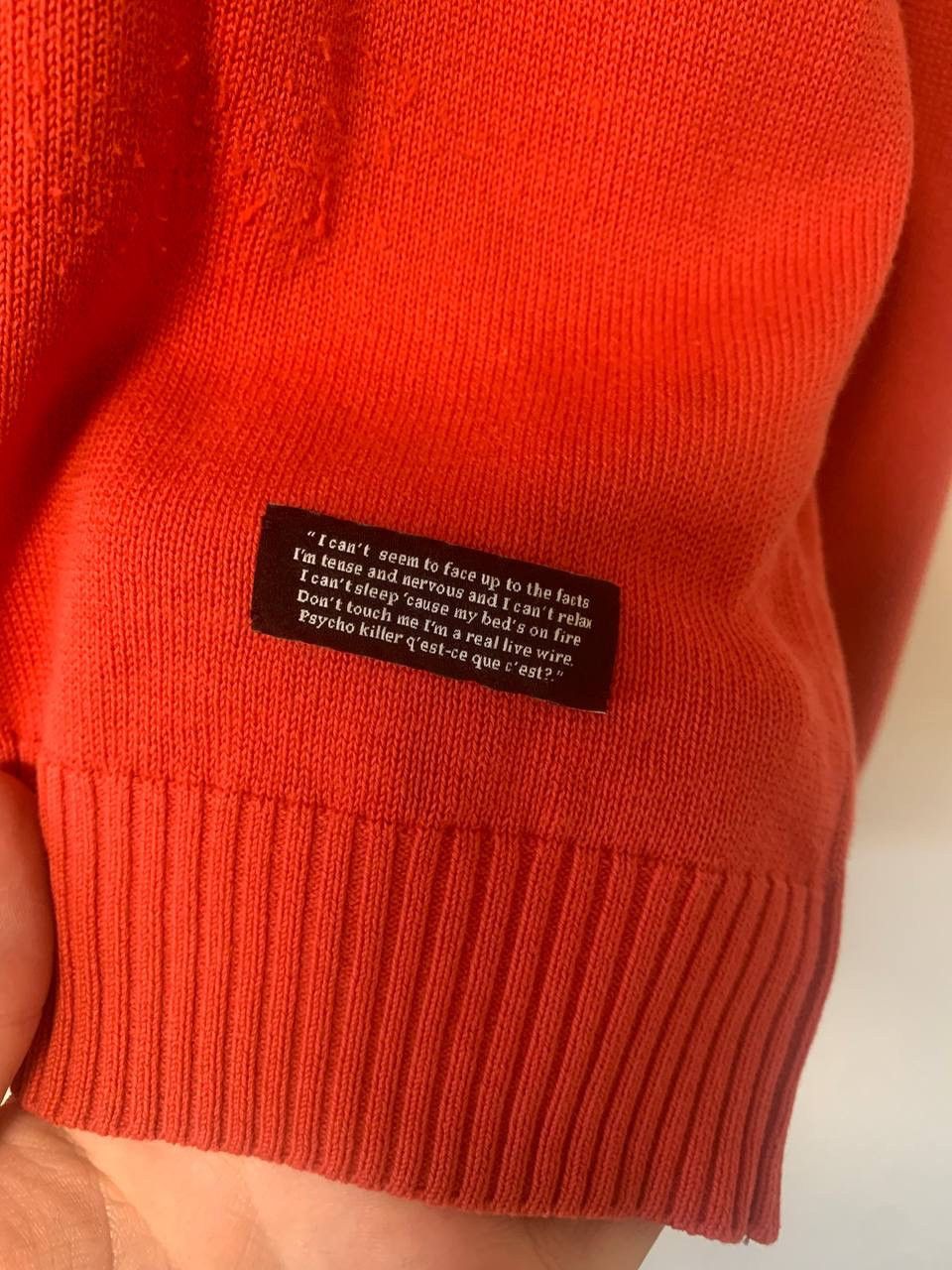 Undercover Iconic Undercover Talking Heads Psycho Killer Sweater Size US L / EU 52-54 / 3 - 3 Thumbnail