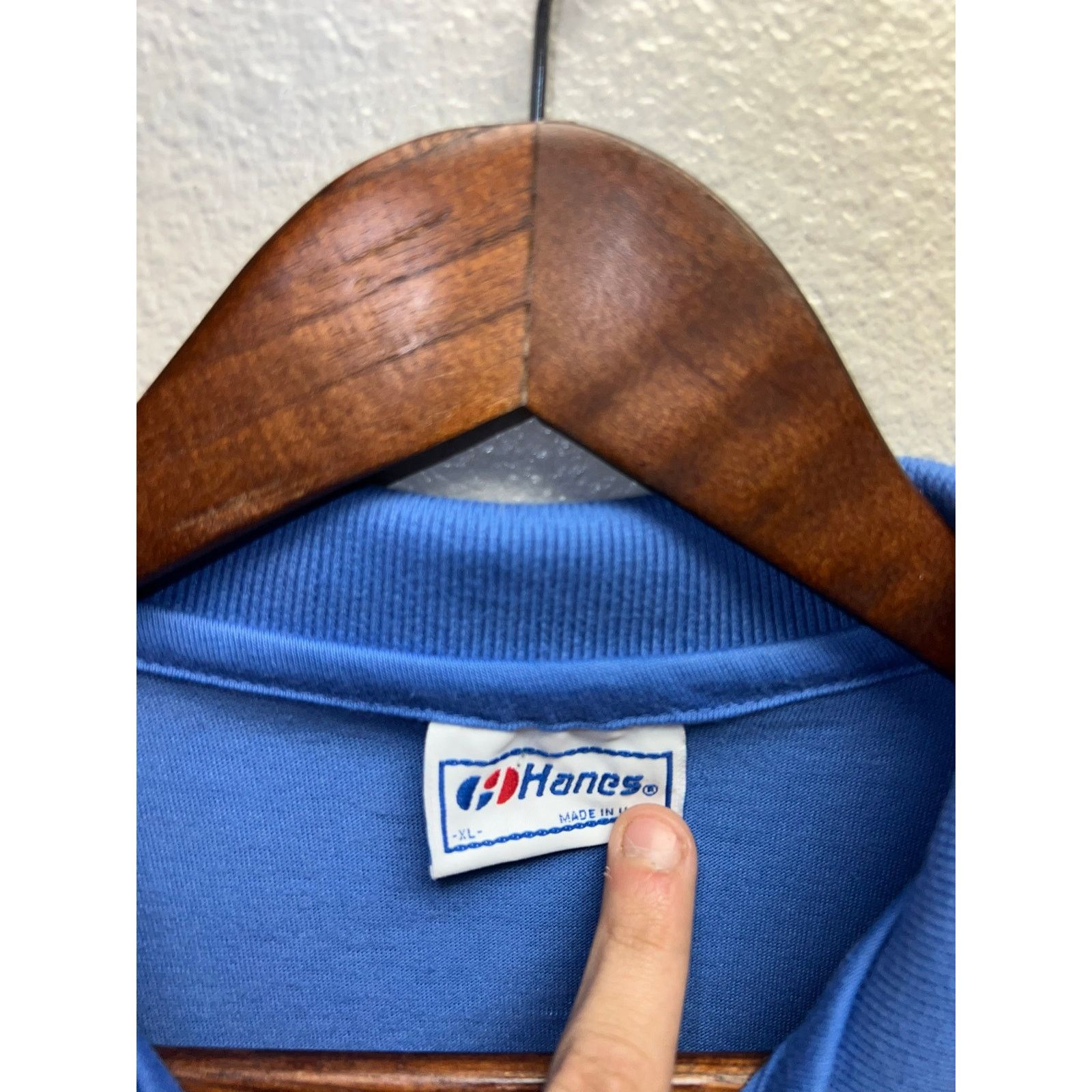 Hanes Vintage DIA Shirt Denver International Airport Polo Large Size US L / EU 52-54 / 3 - 4 Thumbnail