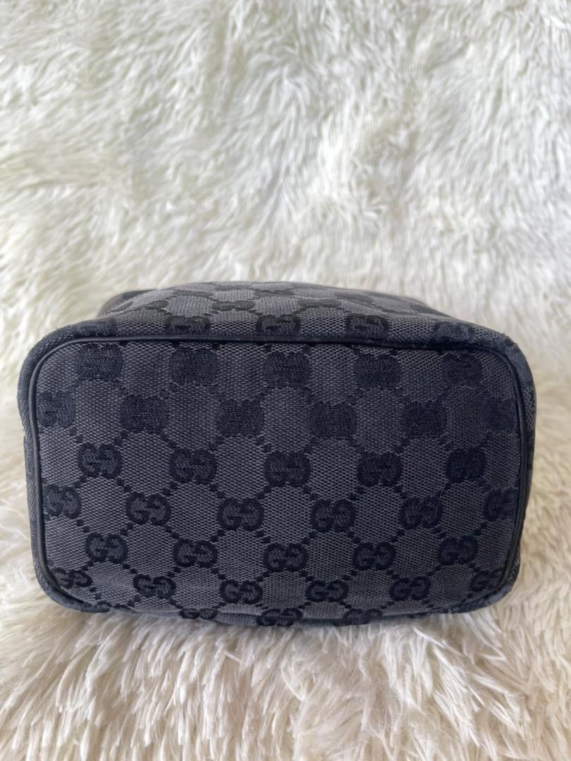 Gucci Gucci GG Pattern Vanity Leather Canvas Bag Size ONE SIZE - 10 Thumbnail