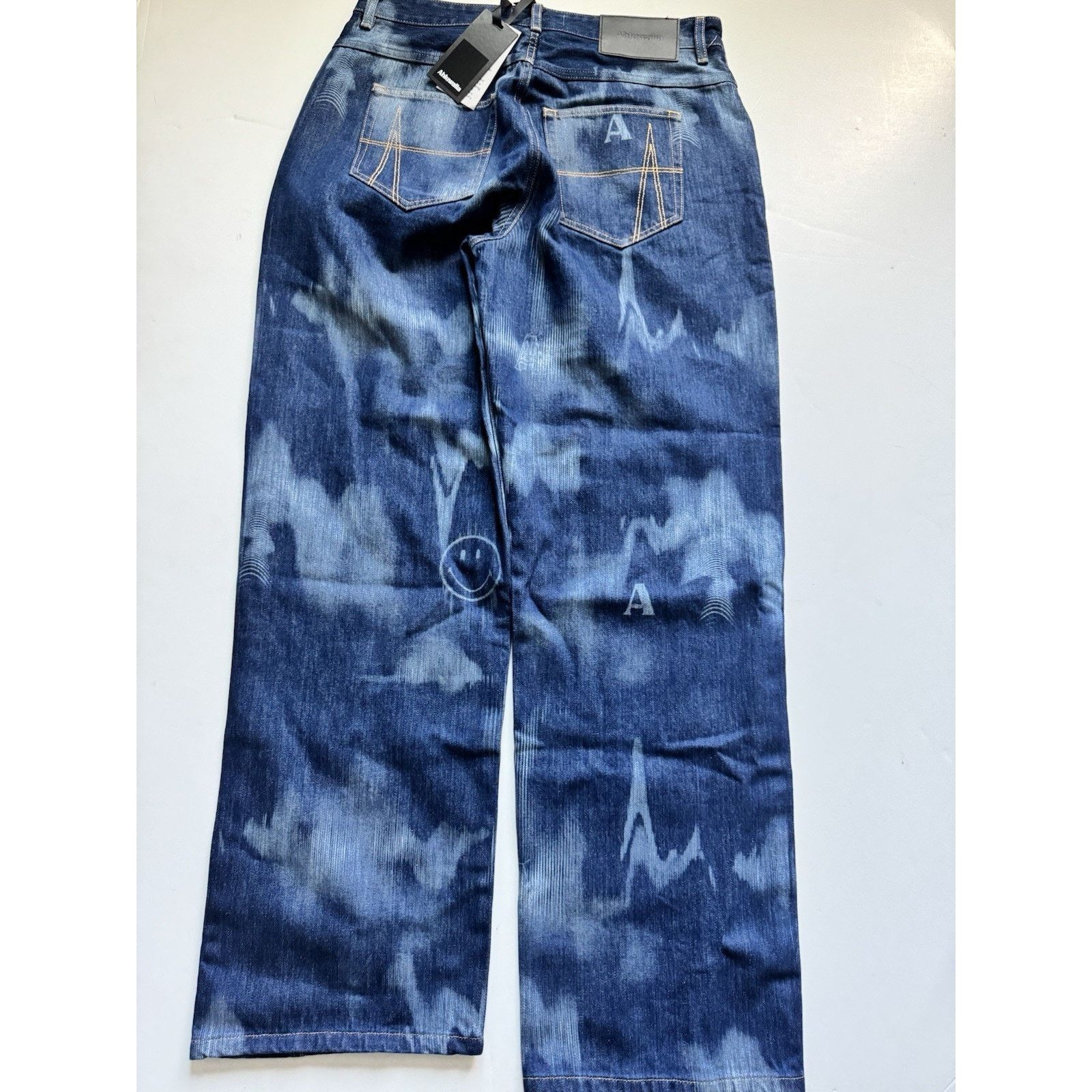 Ahluwalia Ahluwalia Signature Low Rise Jeans Size 34 Recycled Denim Size US 34 / EU 50 - 4 Thumbnail