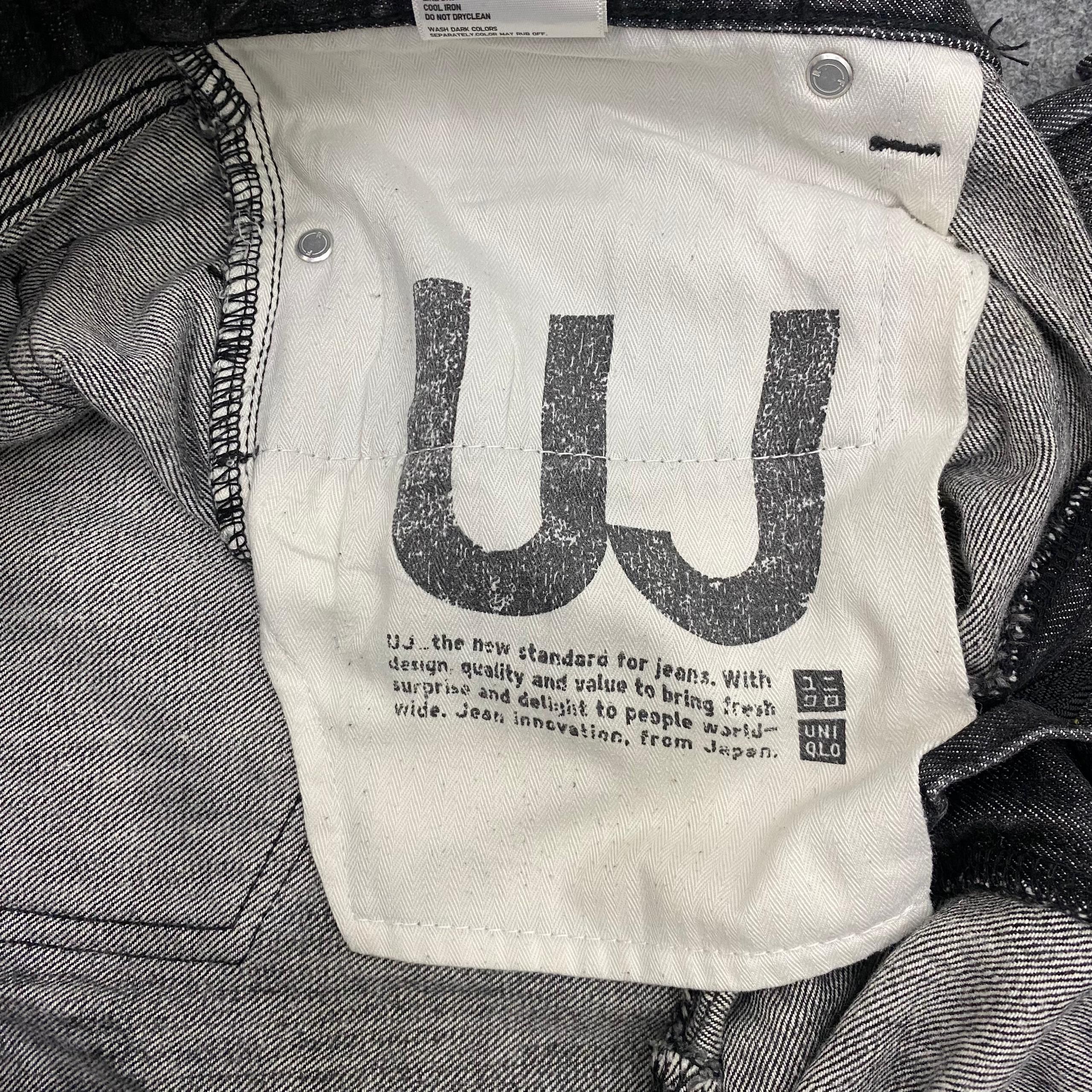 Uniqlo 💥Vintage Uniqlo Original Basic Distressed Denim Size US 36 / EU 52 - 15 Thumbnail