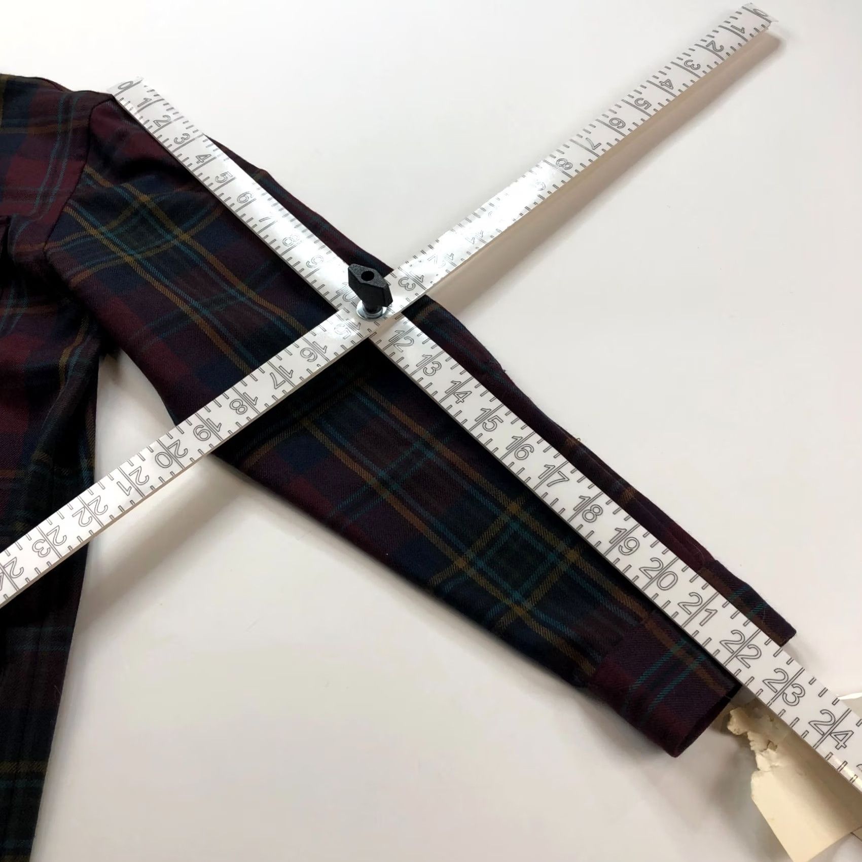 Ralph Lauren Lauren Ralph Lauren Shirt Petite Small Worsted Wool Plaid Red LS Zip PLS READ Size S / US 4 / IT 40 - 7 Thumbnail