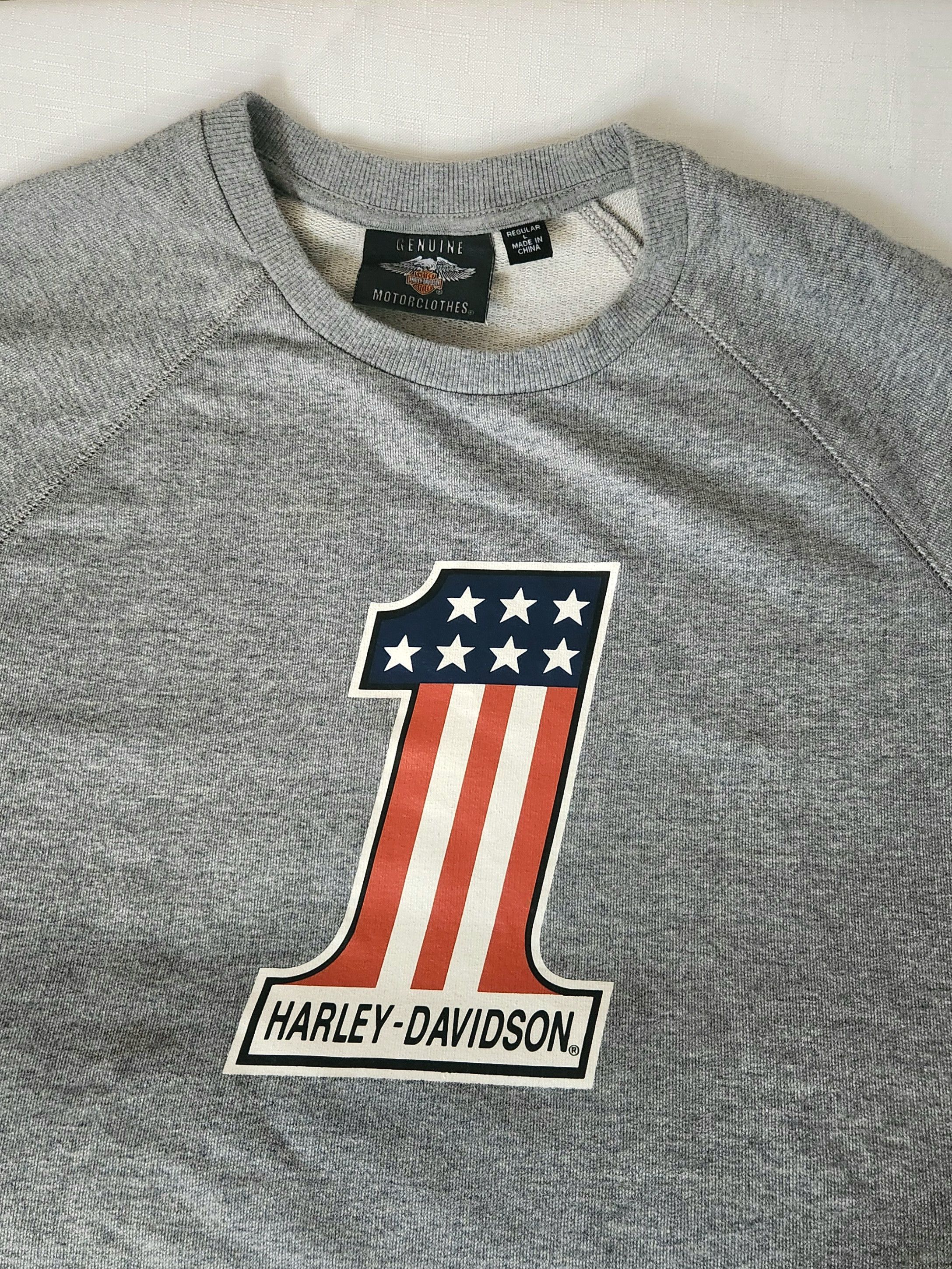 Harley Davidson Harley Davidson HD Genuine Screamin Eagle #1 Sweatshirt SZ L Size US L / EU 52-54 / 3 - 4 Thumbnail