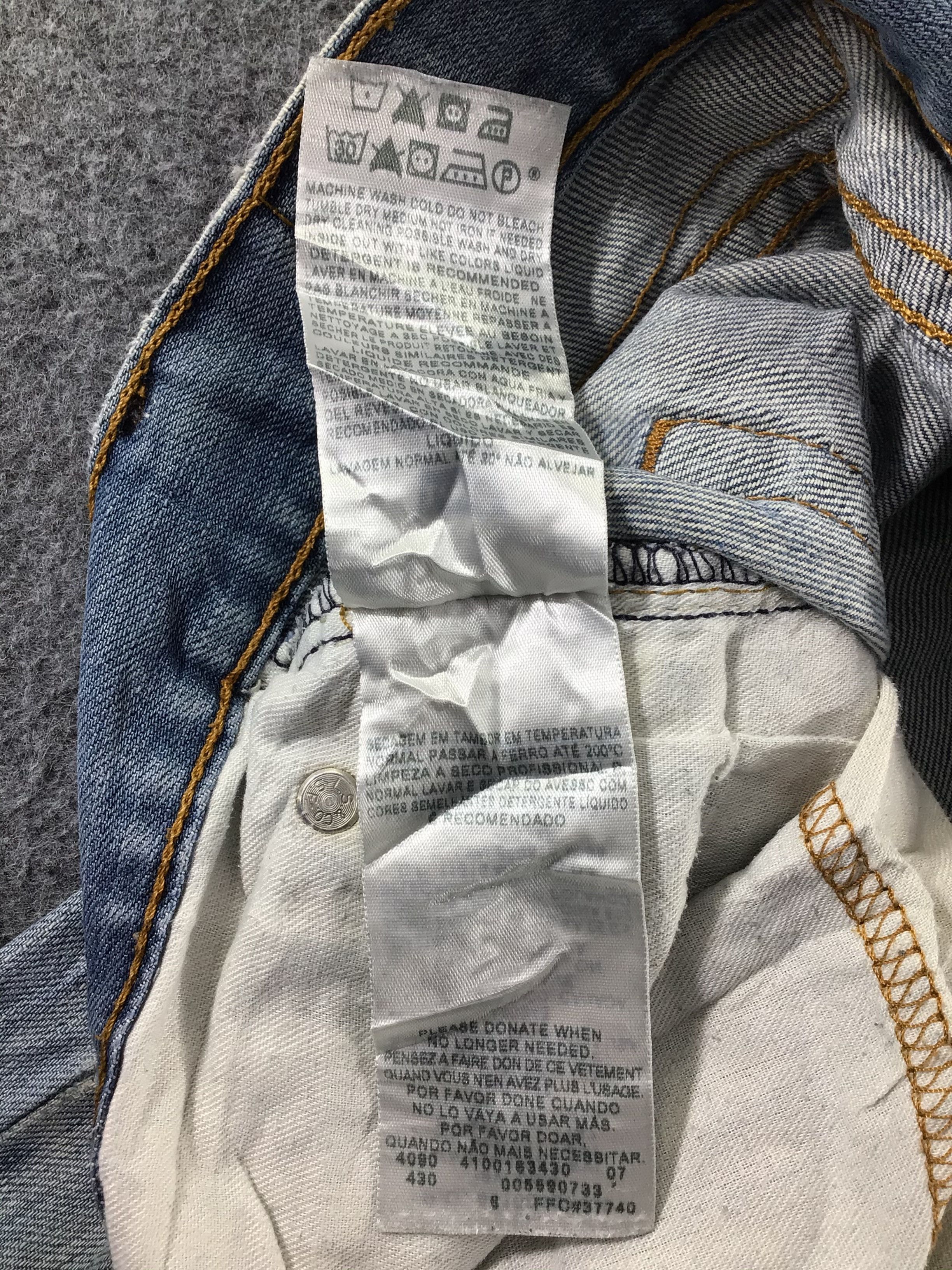 Levi's Vintage Levis 559 Jeans Distressed Denim -J482 Size US 37 - 11 Thumbnail