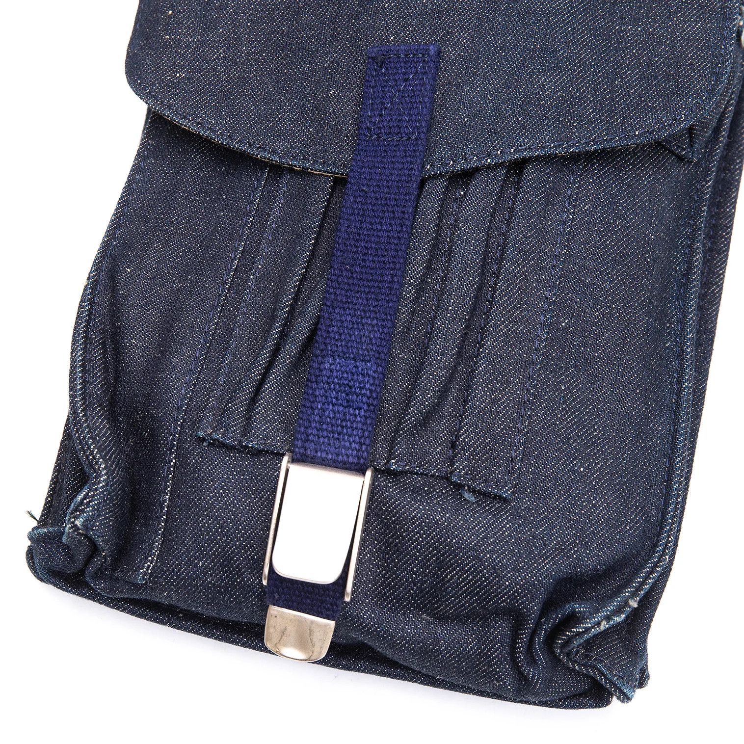 Junya Watanabe Indigo Mini Shoulder Bag with Numbering Denim Design Size ONE SIZE - 7 Thumbnail