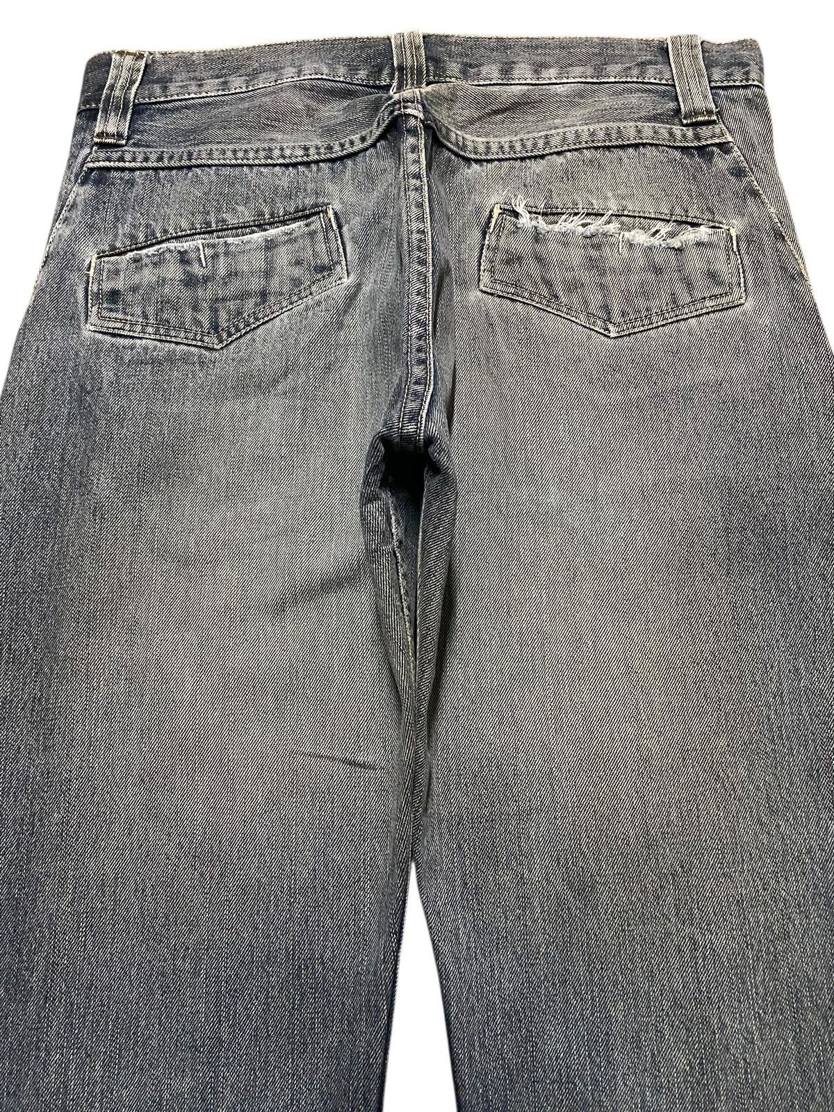 Japanese Brand Vtg Japanese Brand Icco Faded Wash Distressed Loose Jeans Size US 32 / EU 48 - 4 Thumbnail