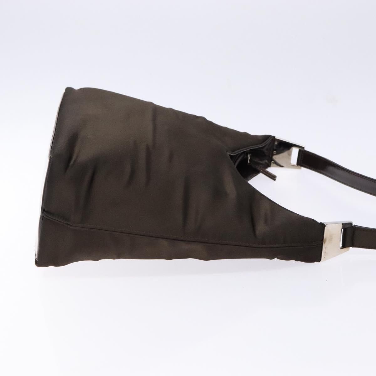 Gucci GUCCI Shoulder Bag Nylon Brown Silver 001 001 Size ONE SIZE - 4 Thumbnail