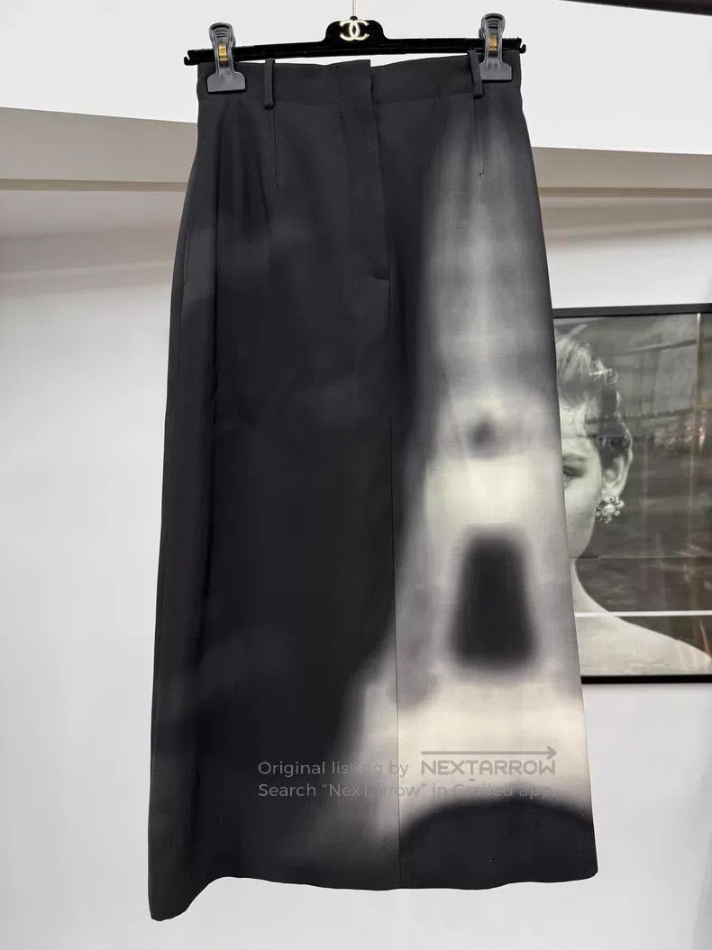 Dior Dior Paris Eiffel Tower Printed Skirt Size 42" / US 20 - 1 Thumbnail