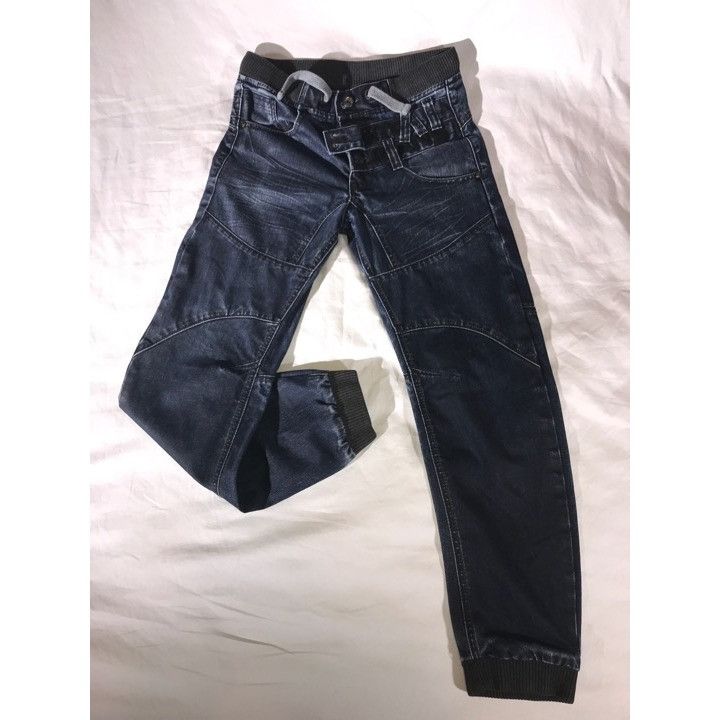 Other ETO Jeans Men's Dark Blue Pieced Denim Joggers Size US 28 / EU 44 - 1 Thumbnail