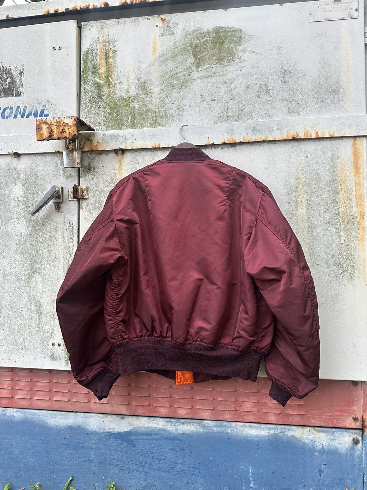 Alpha Industries Vintage Alpha Industries MA1 Man Intermediate Bomber Jacket Size US XL / EU 56 / 4 - 8 Thumbnail