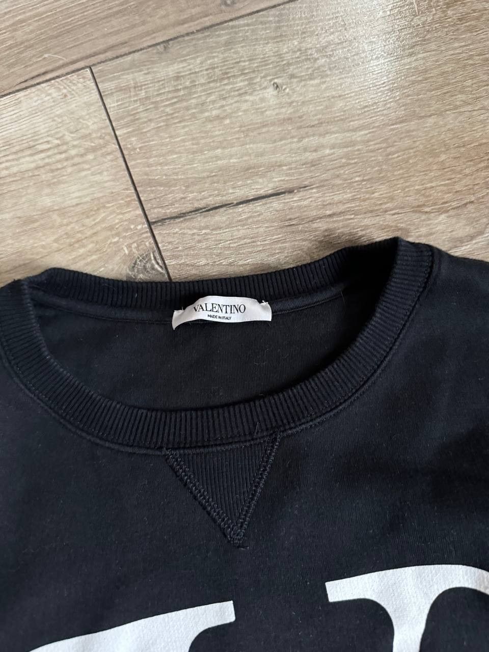 Valentino Black Valentino Sweatshirt Size US M / EU 48-50 / 2 - 6 Thumbnail