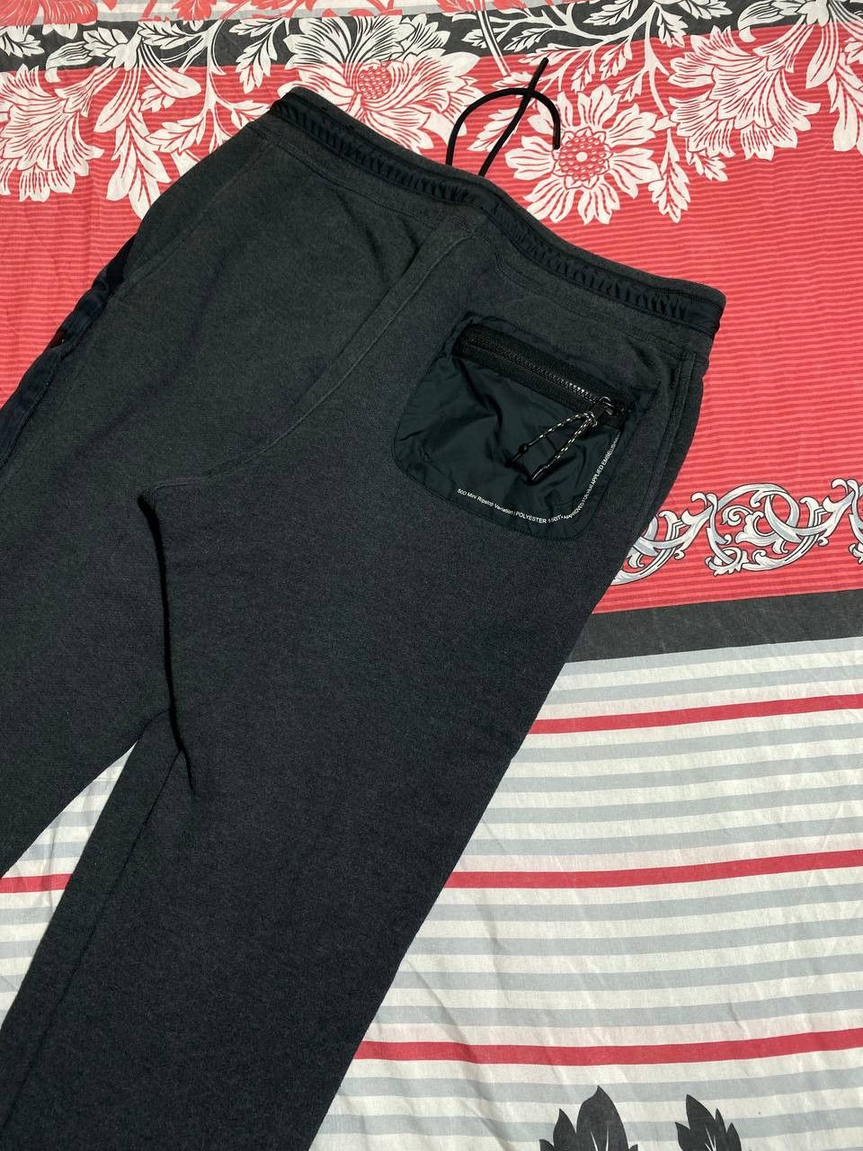 Nike Vintage Nike Swoosh Cotton Baggy Trackpants Y2K rap fit Size US 32 / EU 48 - 7 Thumbnail